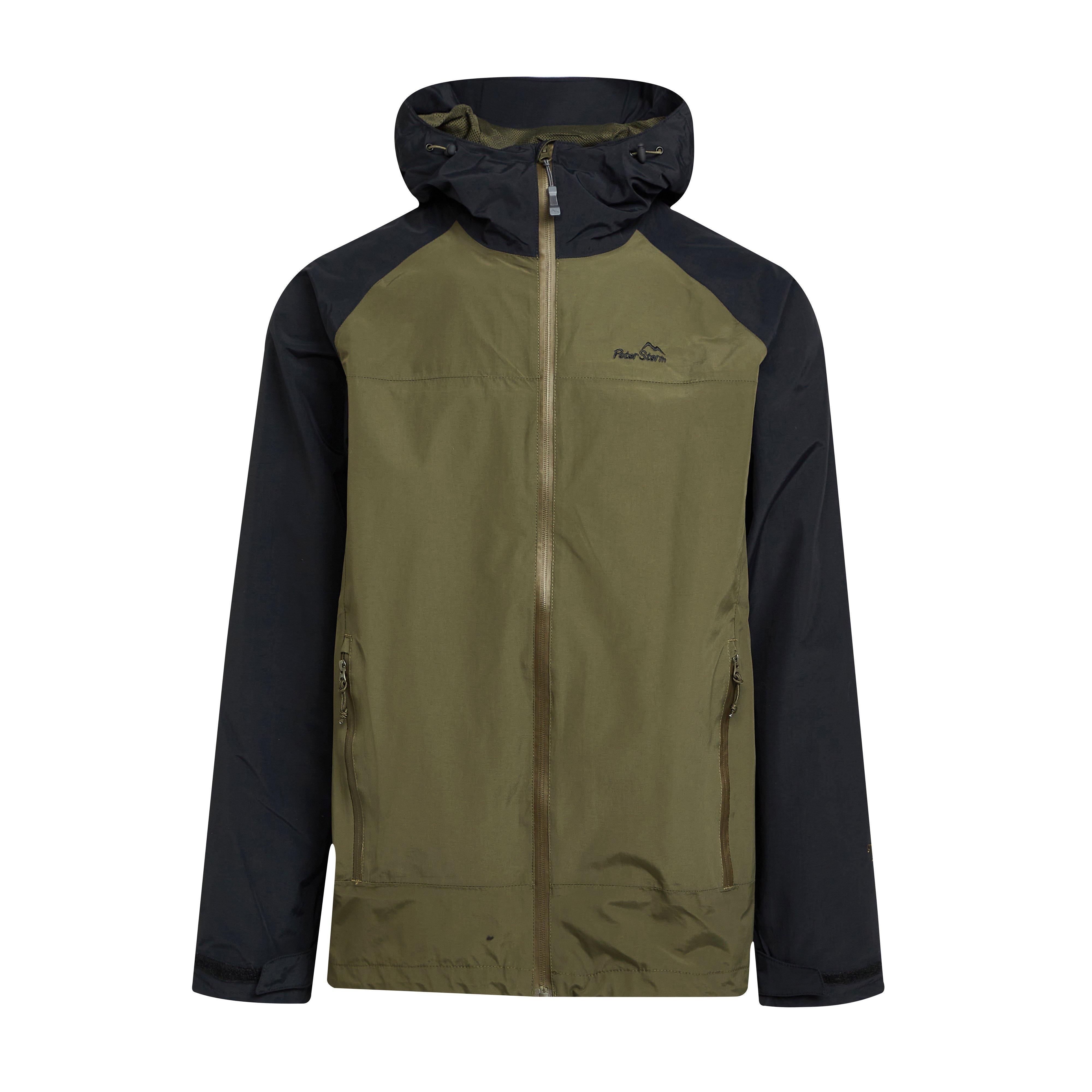 Men's Colour Block Waterproof Jacket