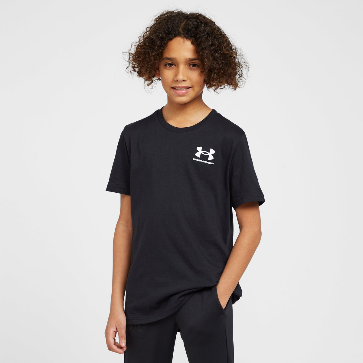 Kids’ Sportstyle Left Chest Short Sleeve Tee