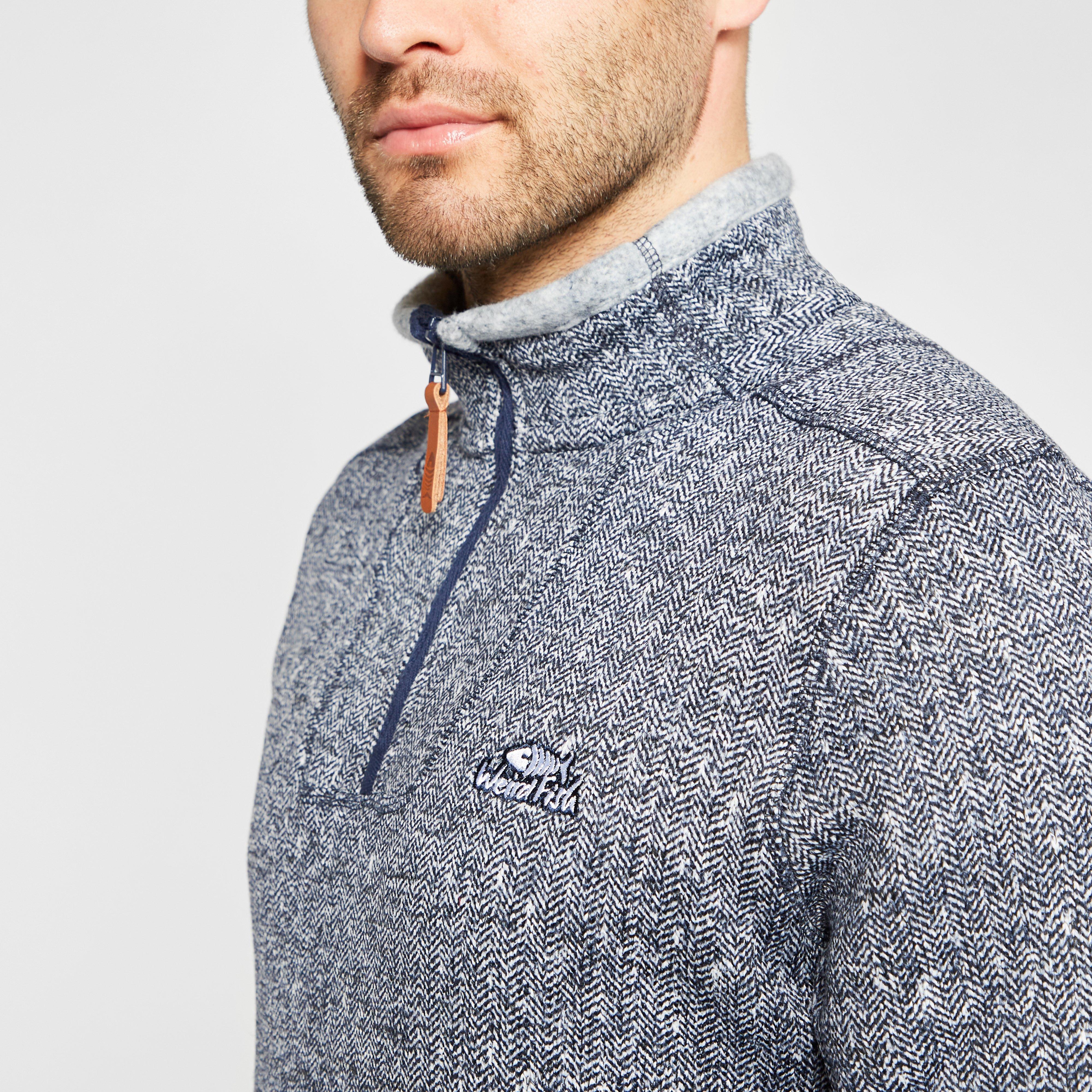 Men’s Dalby Herringbone Half Zip Fleece