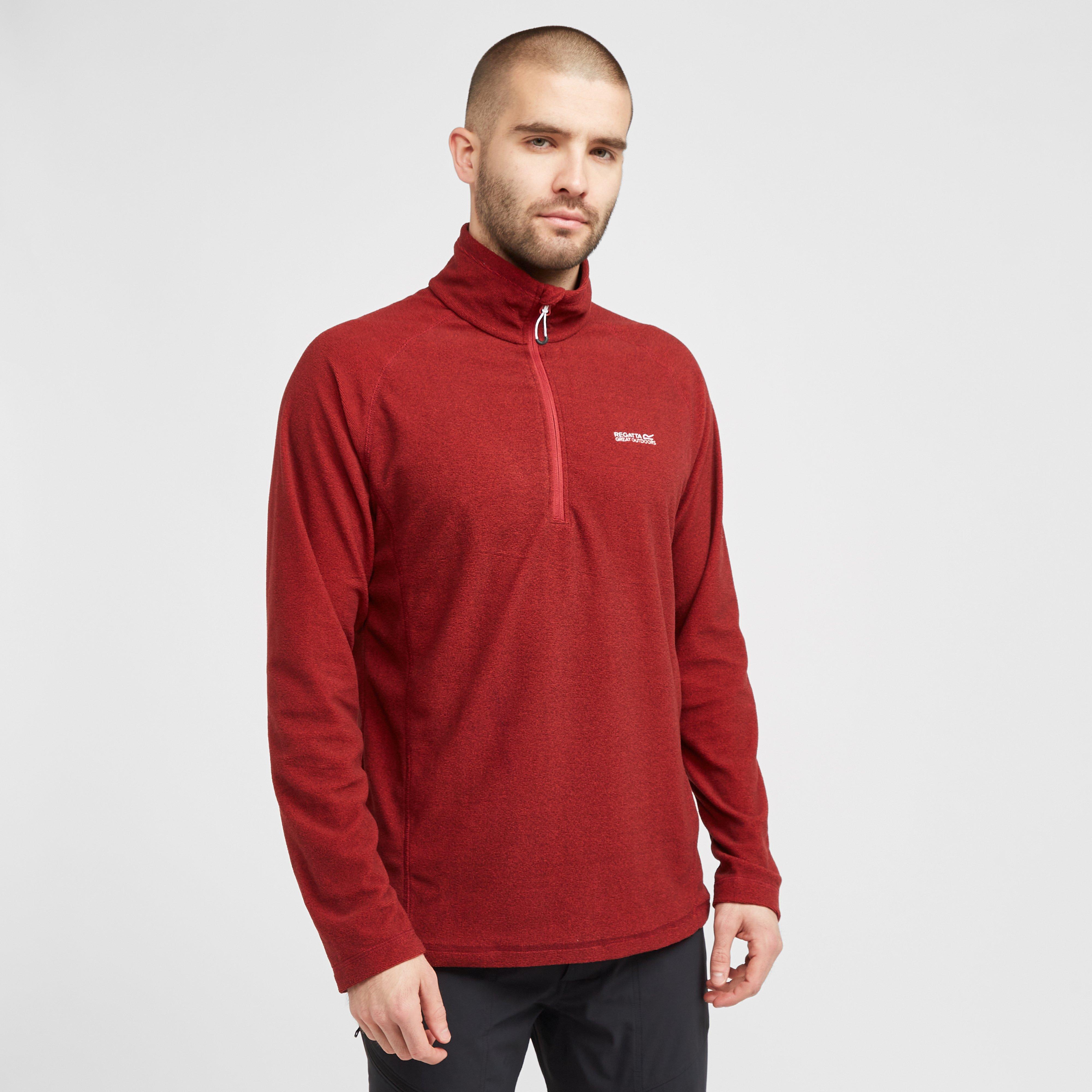 Mens Montes Zip Velour Fleece