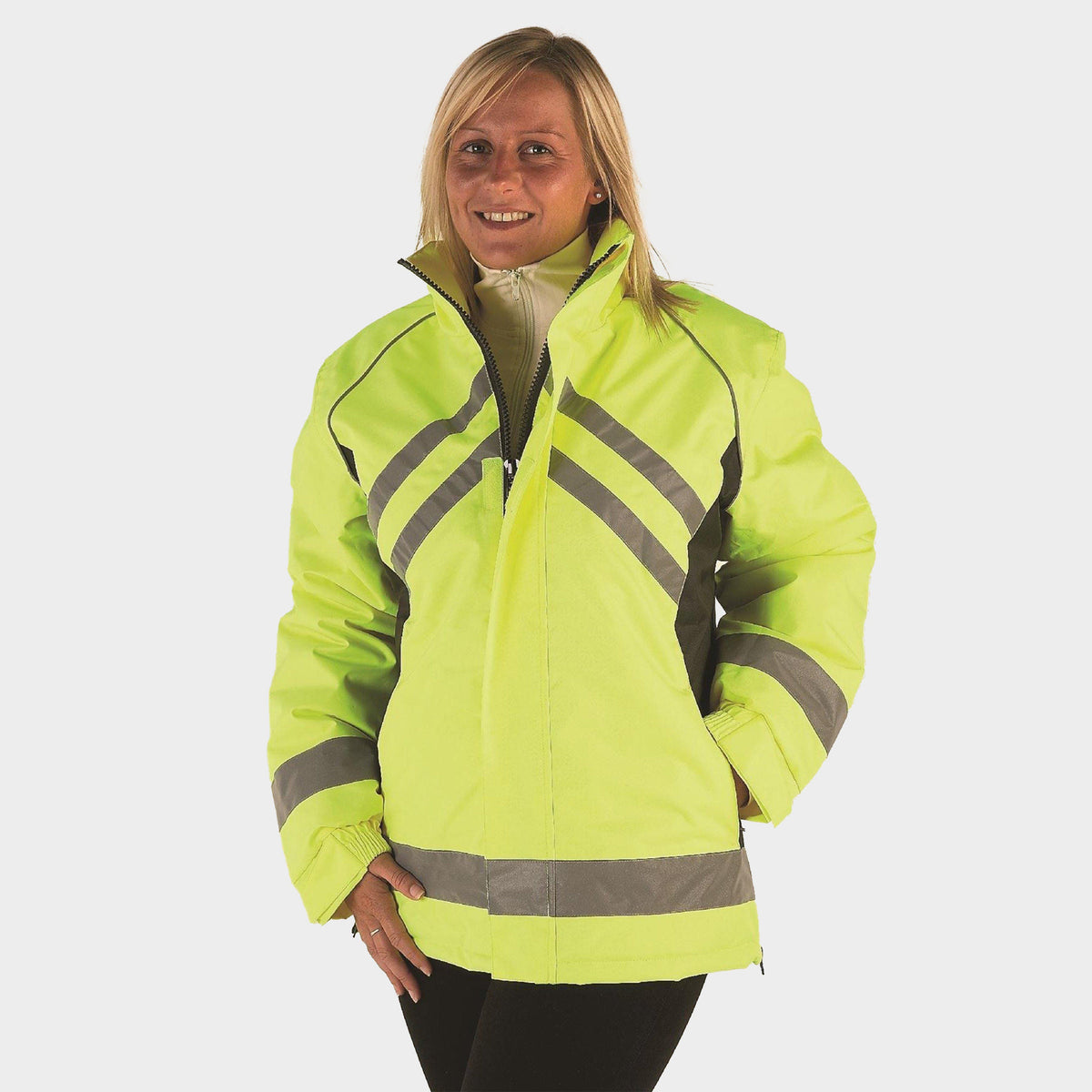 Hi-Vis Waterproof Riding Jacket