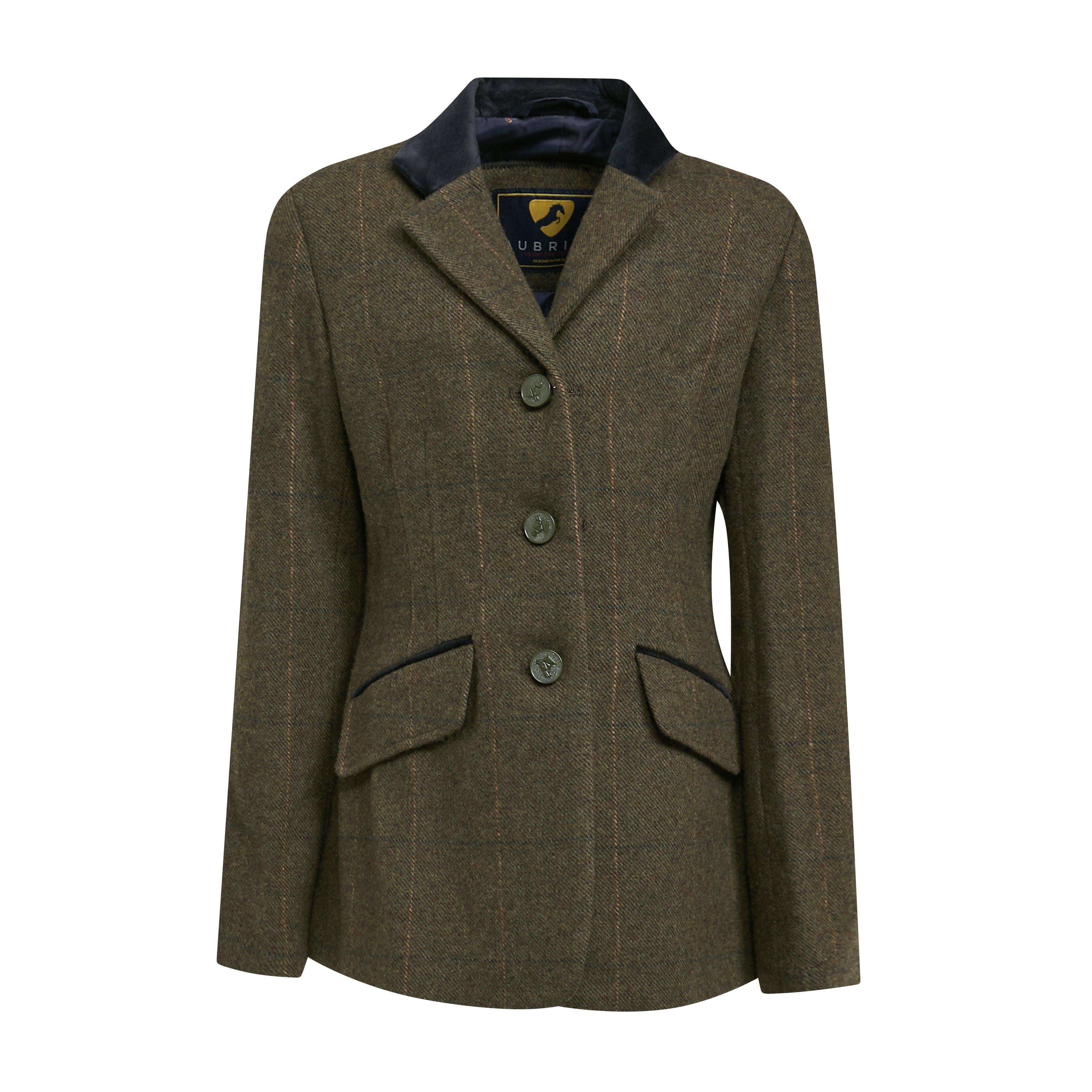 Childs Saratoga Tweed Jacket Green Check