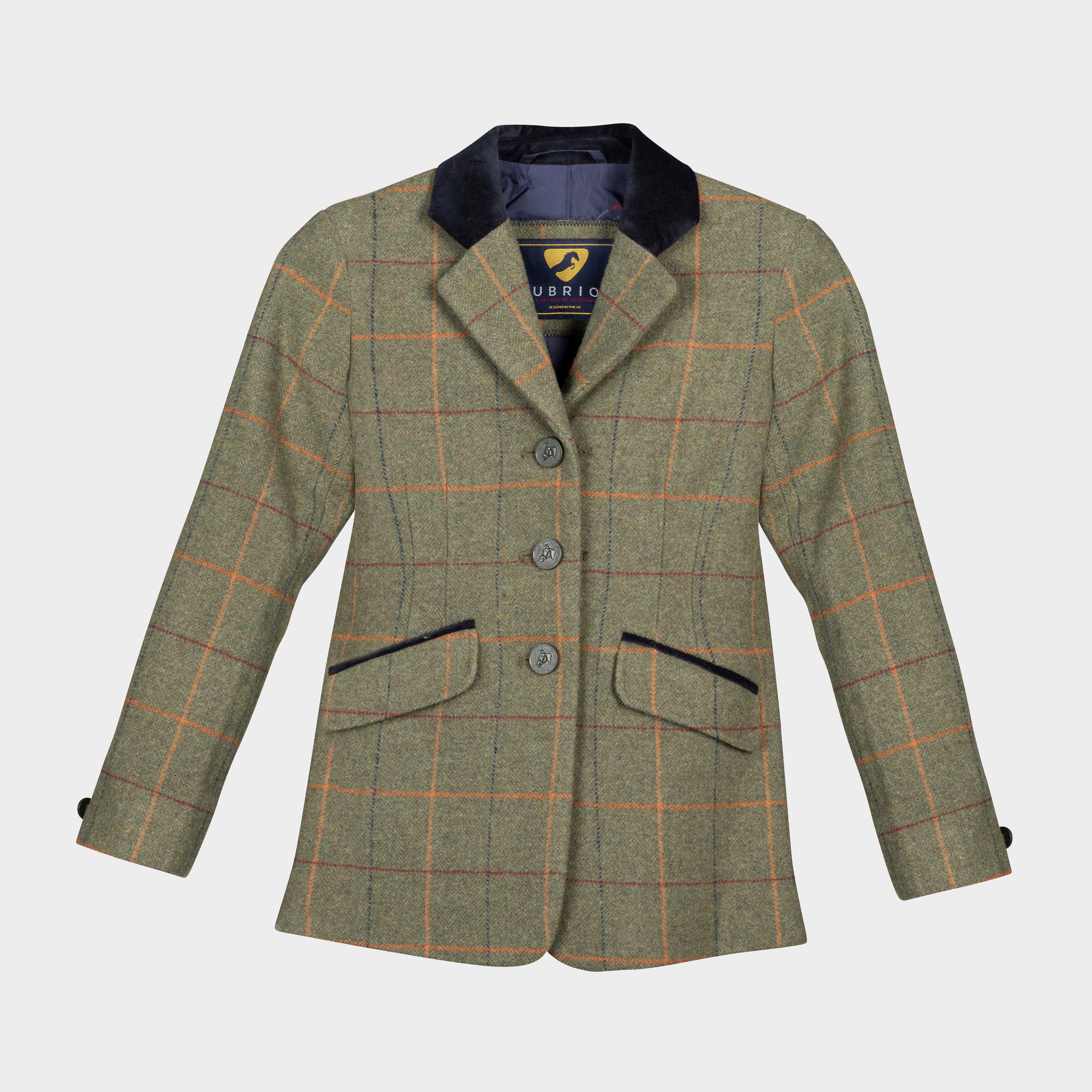 Kids’ Saratoga Tweed Jacket Red/Yellow/Blue Check