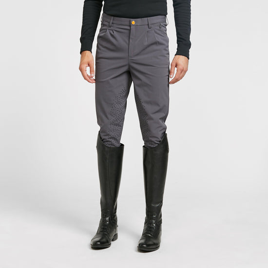 Men’s Walton Knee Patch Breeches Grey