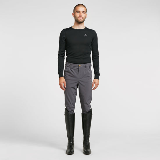 Men’s Walton Knee Patch Breeches Grey