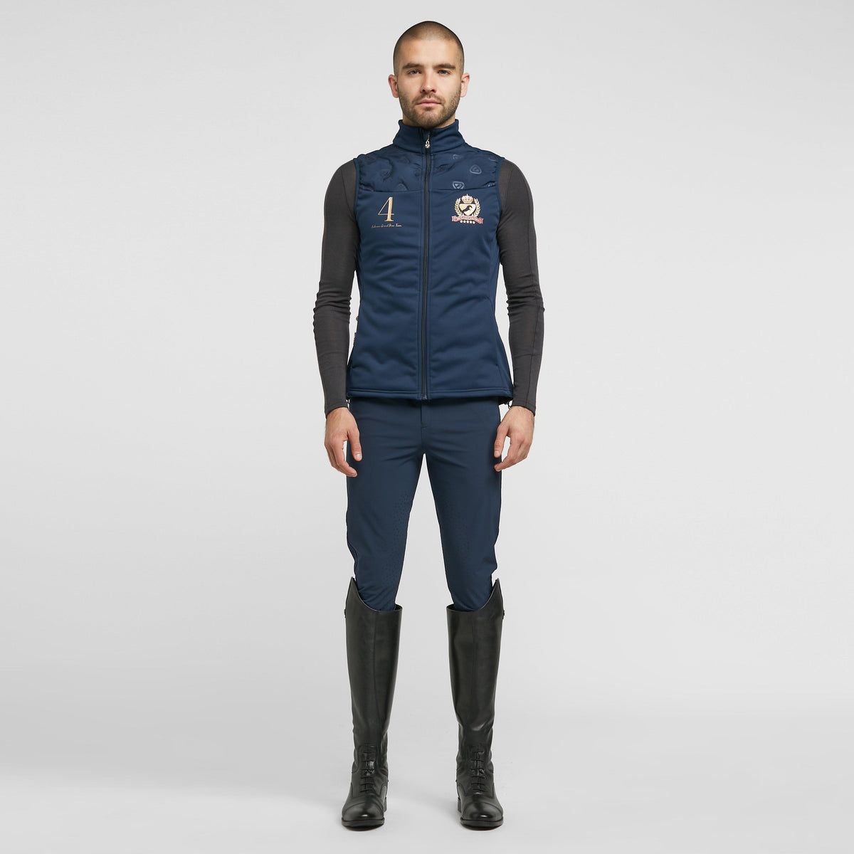 Men’s Walton Knee Patch Breeches Navy