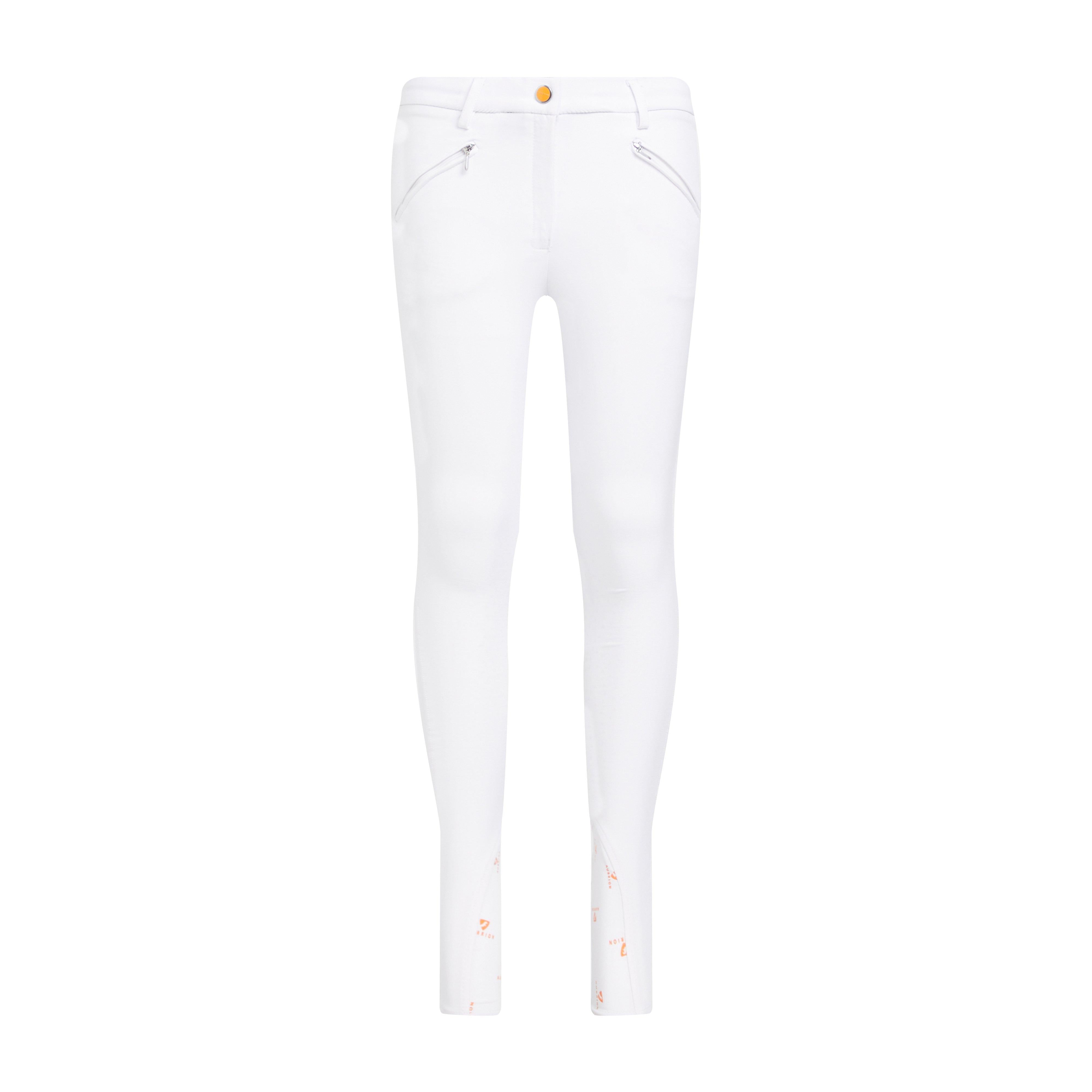 Kids' Thompson Knee Patch Breeches White