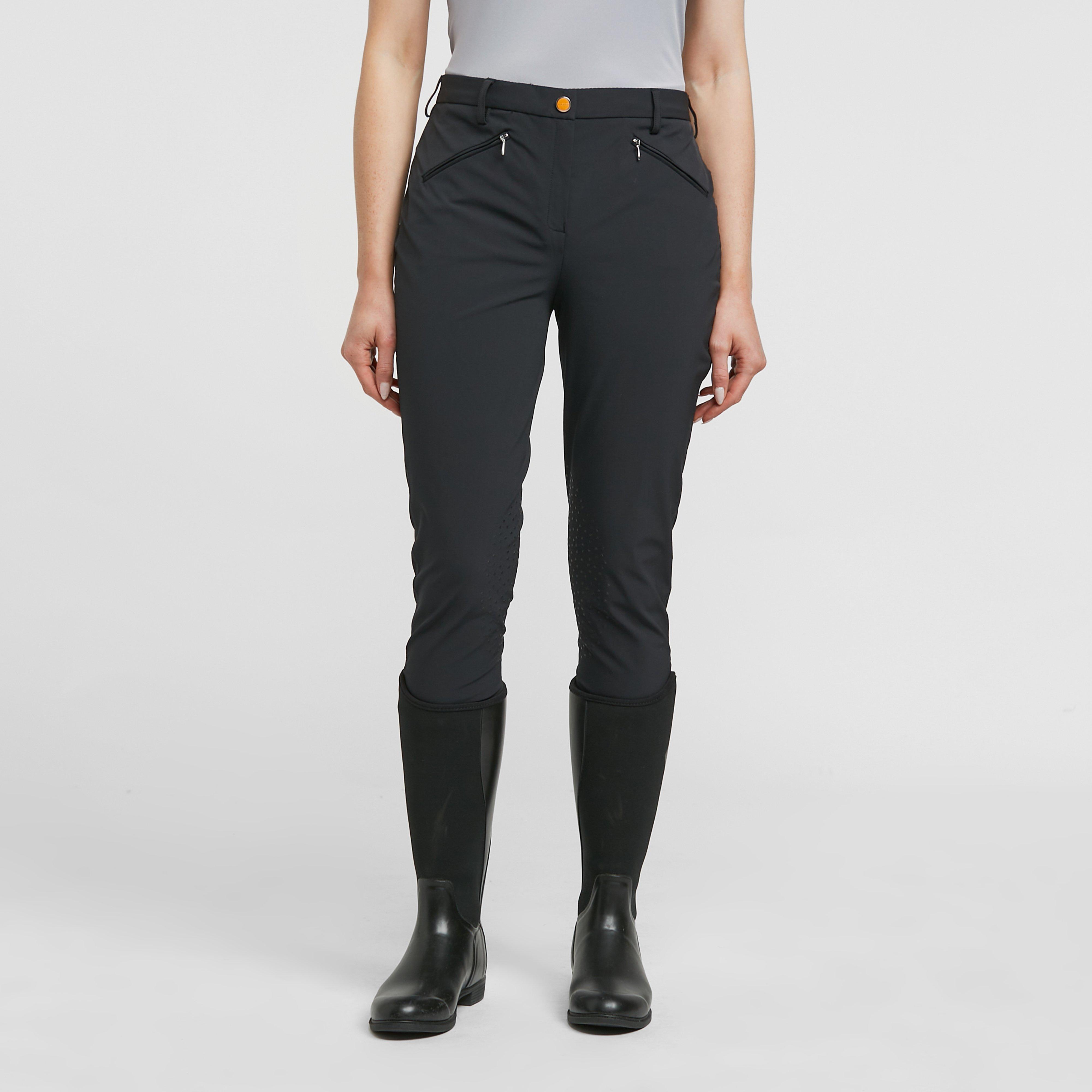 Ladies Thompson Knee Patch Breeches Black