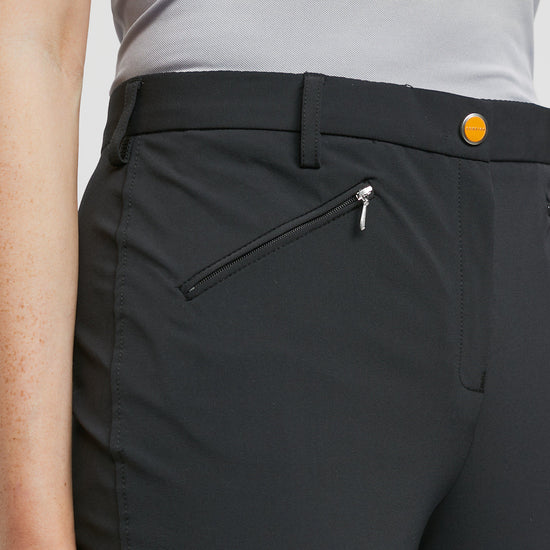 Ladies Thompson Knee Patch Breeches Black