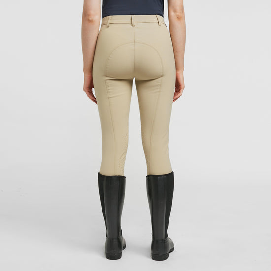 Ladies Thompson Knee Patch Breeches Beige