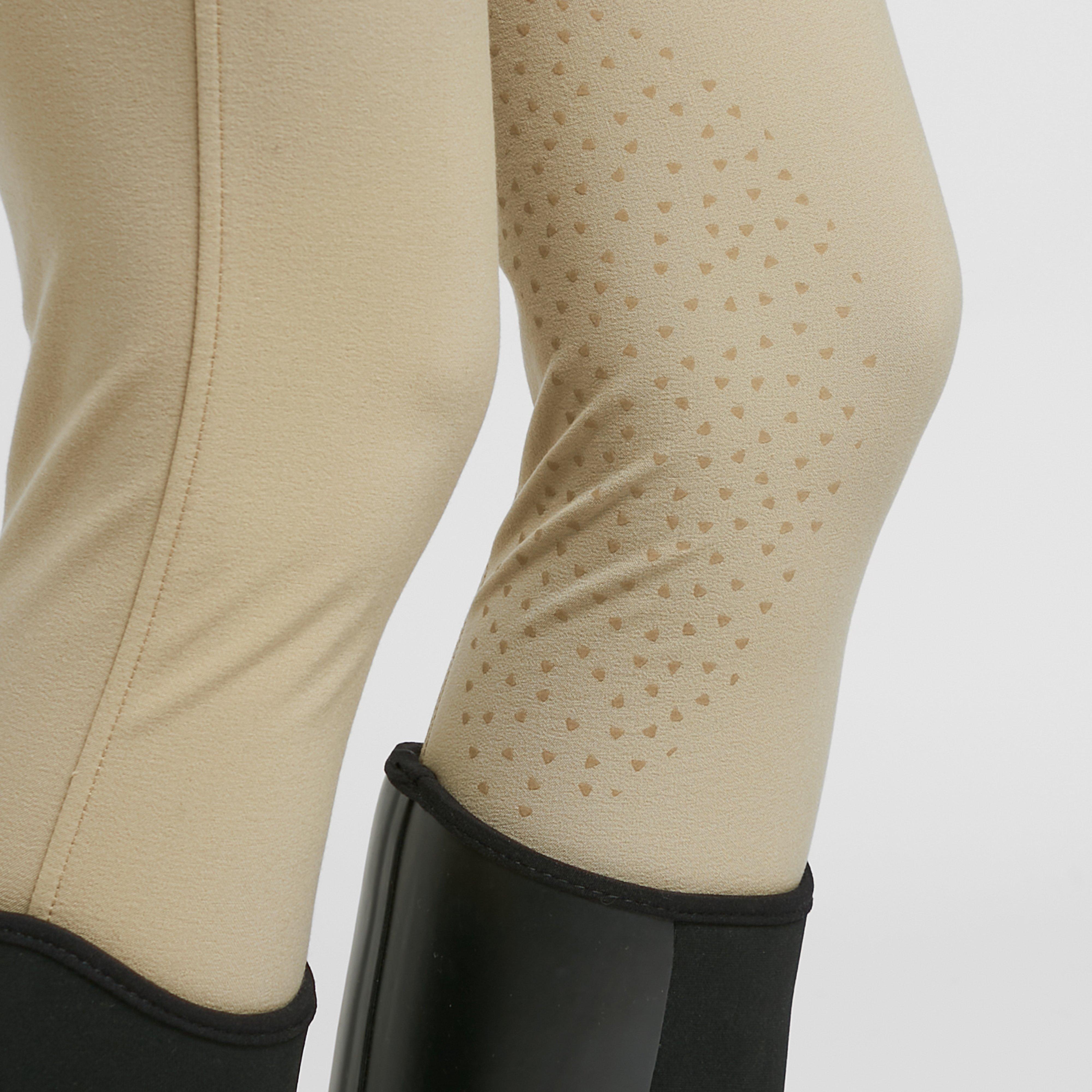 Ladies Thompson Knee Patch Breeches Beige