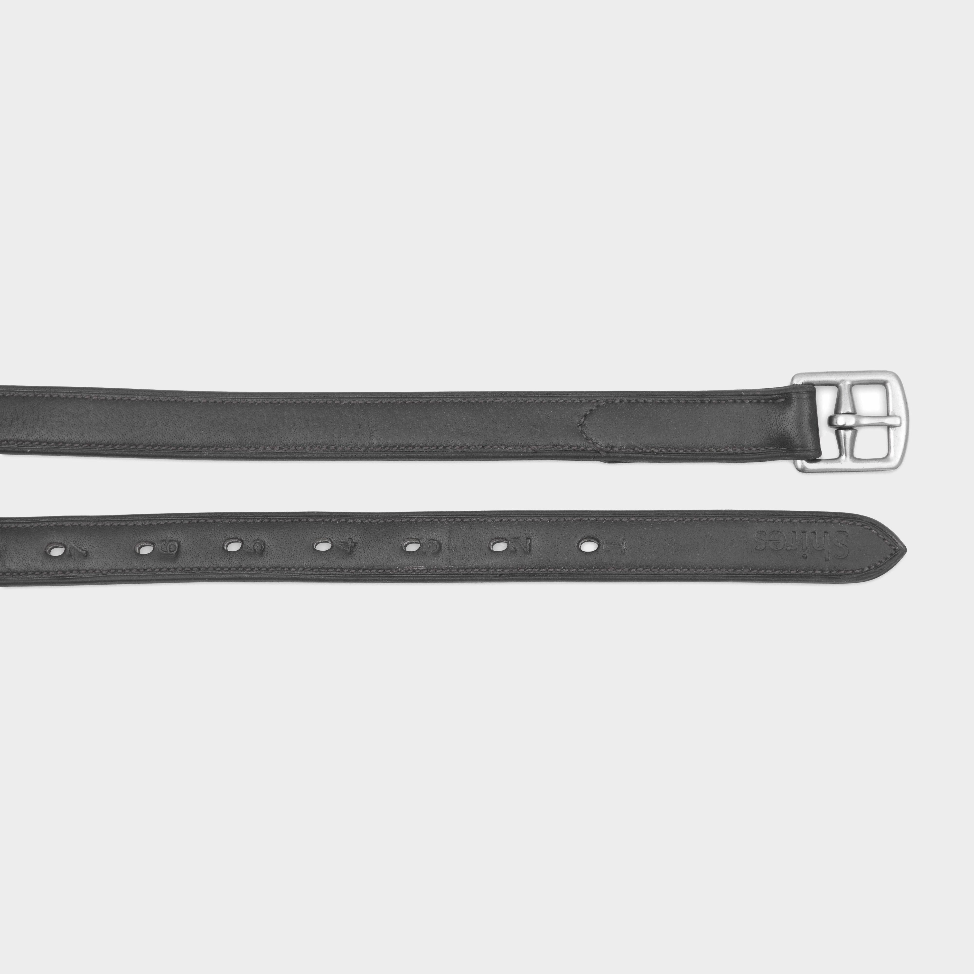Velociti Blenheim Non-Stretch Stirrup Leathers Black