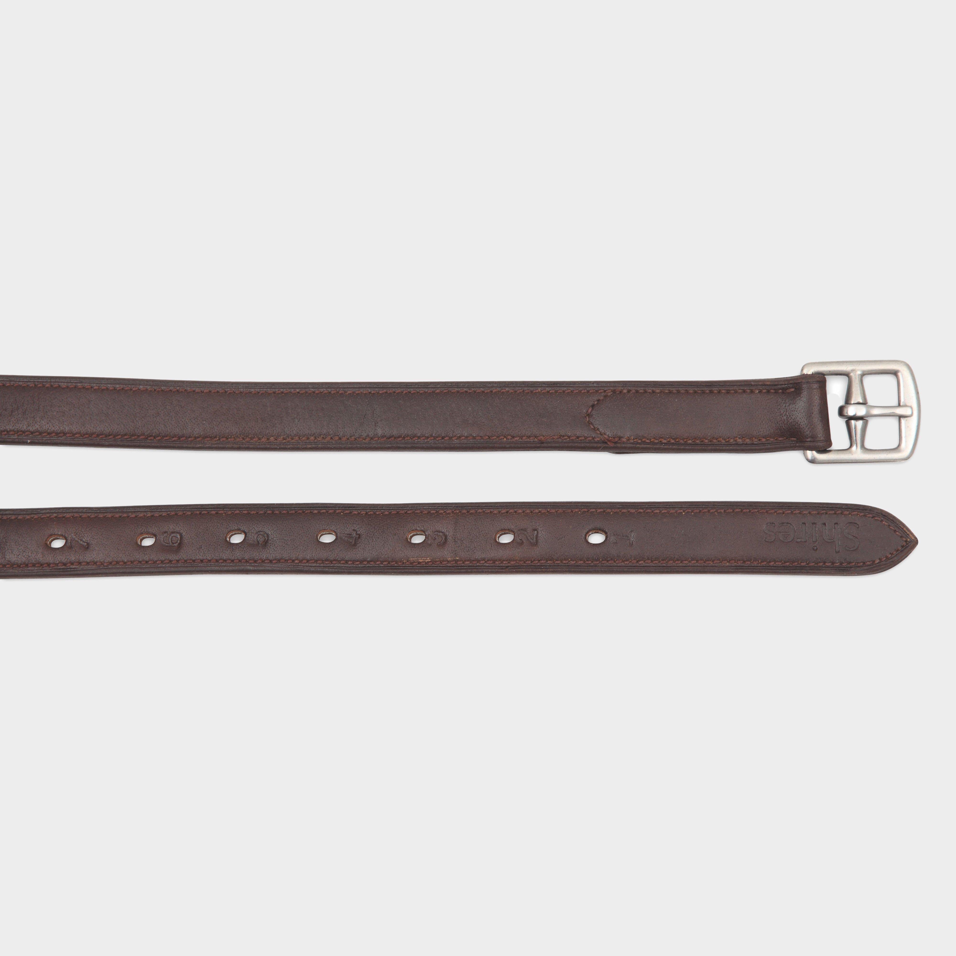 Velociti Blenheim Non-Stretch Stirrup Leathers Havana