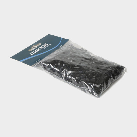 Ezi-Groom Silicone Plaiting Bands Black