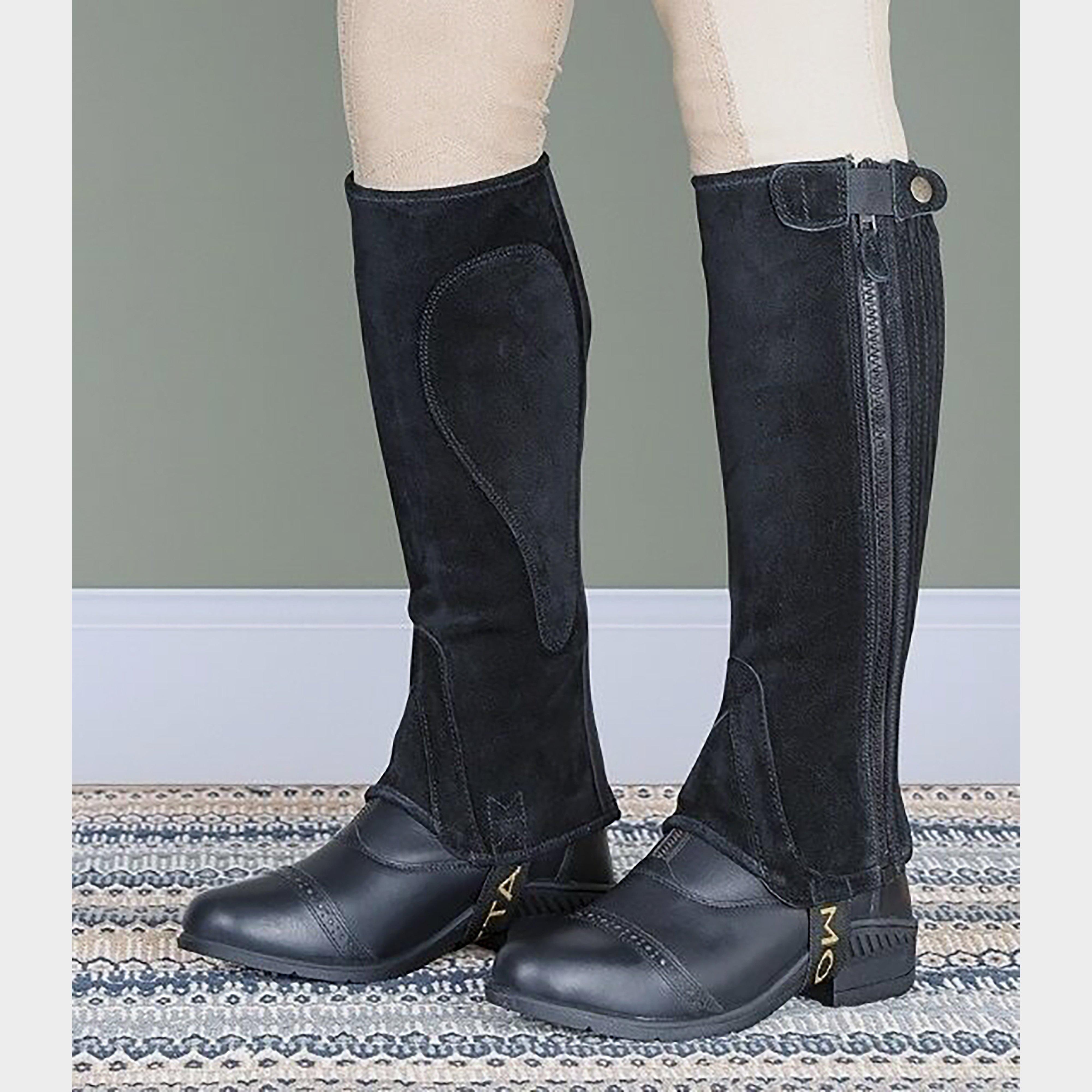Kids' Suede Half Chaps