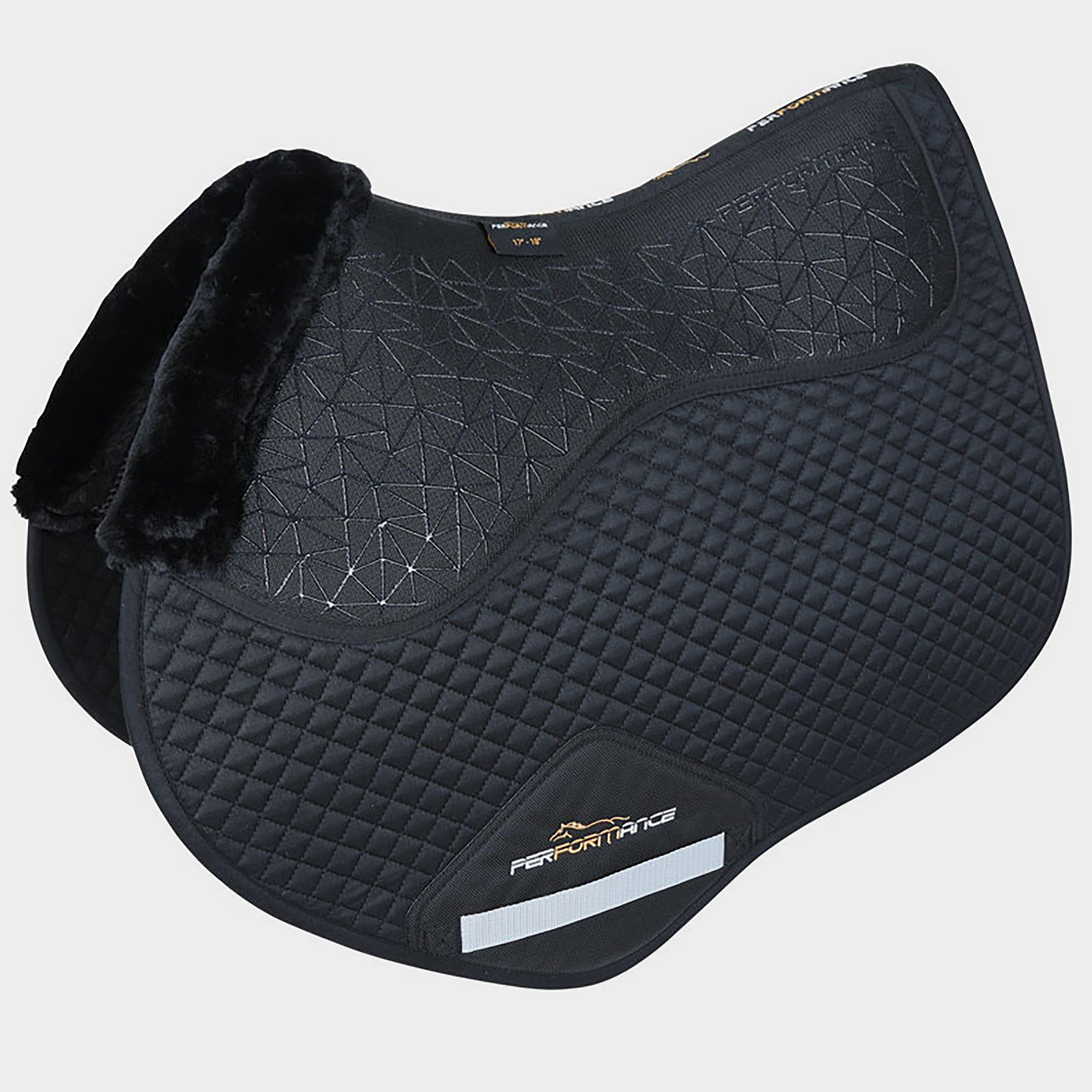 Performance Fusion Jump Saddle Cloth in Black