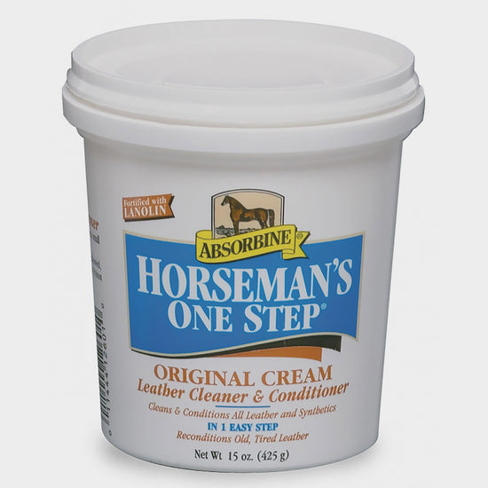 Horseman's One Step® Original Cream Leather Clean & Conditioner 425g