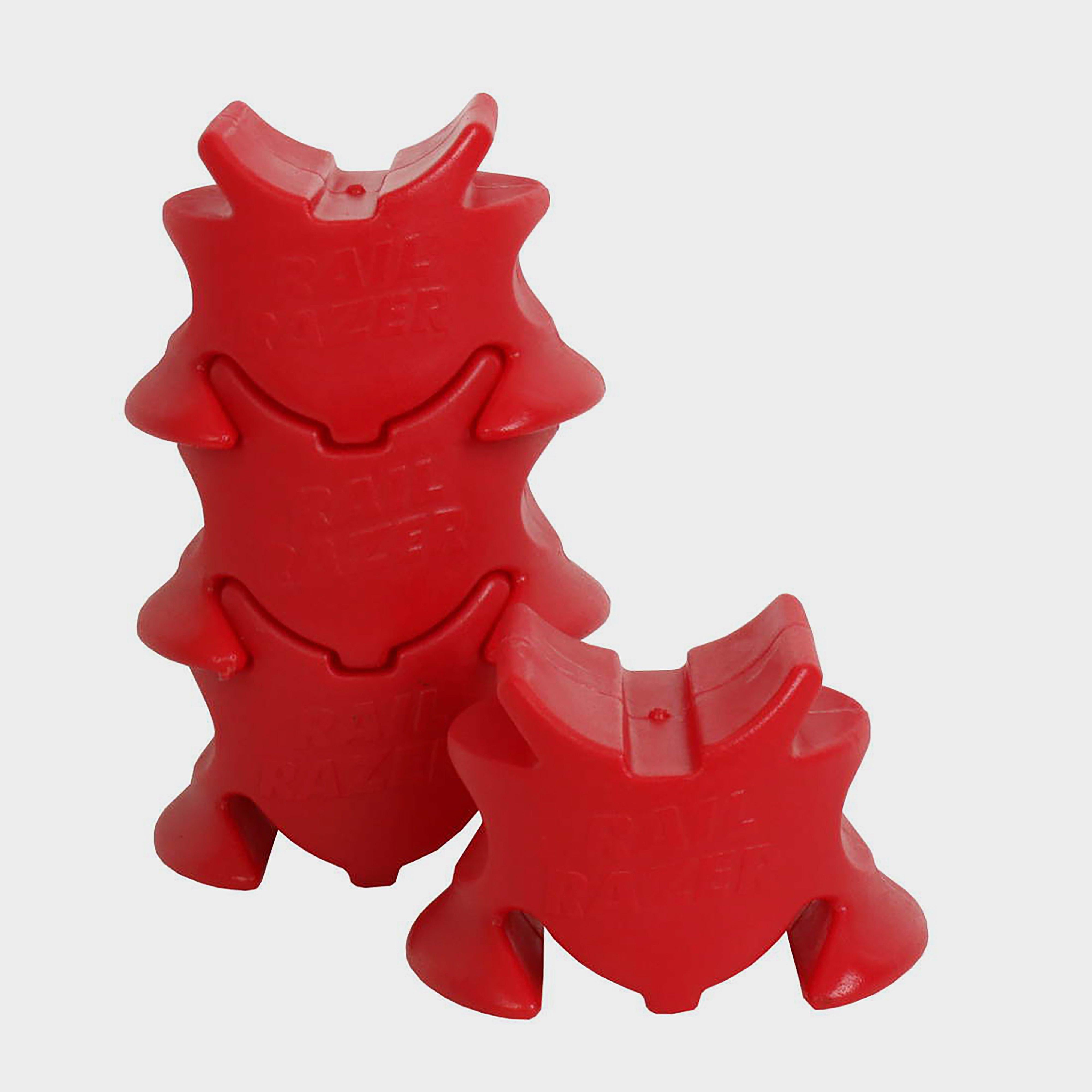 Rail Razer 4 Pack in Red