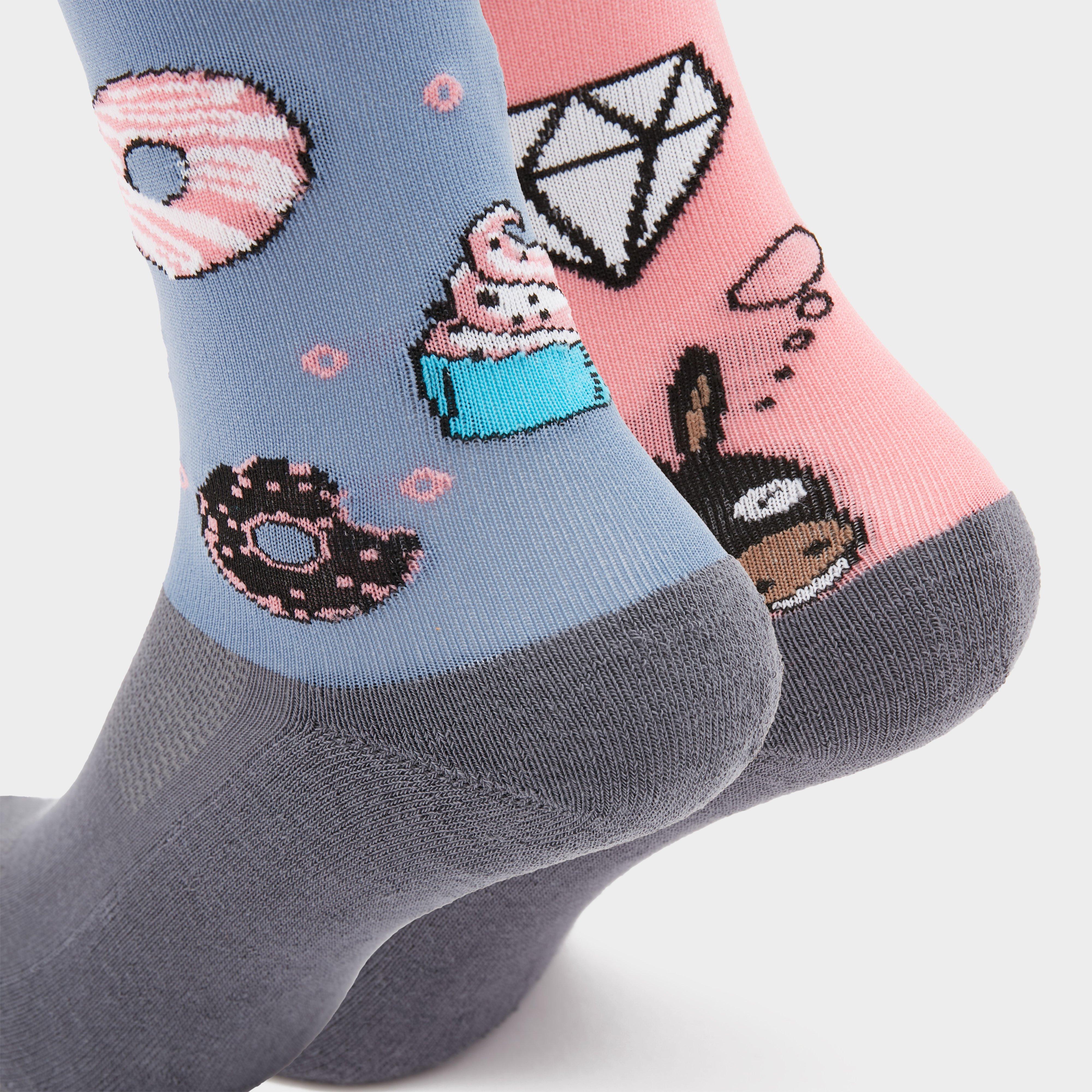 Kids Novelty Donkey Doughnuts Socks