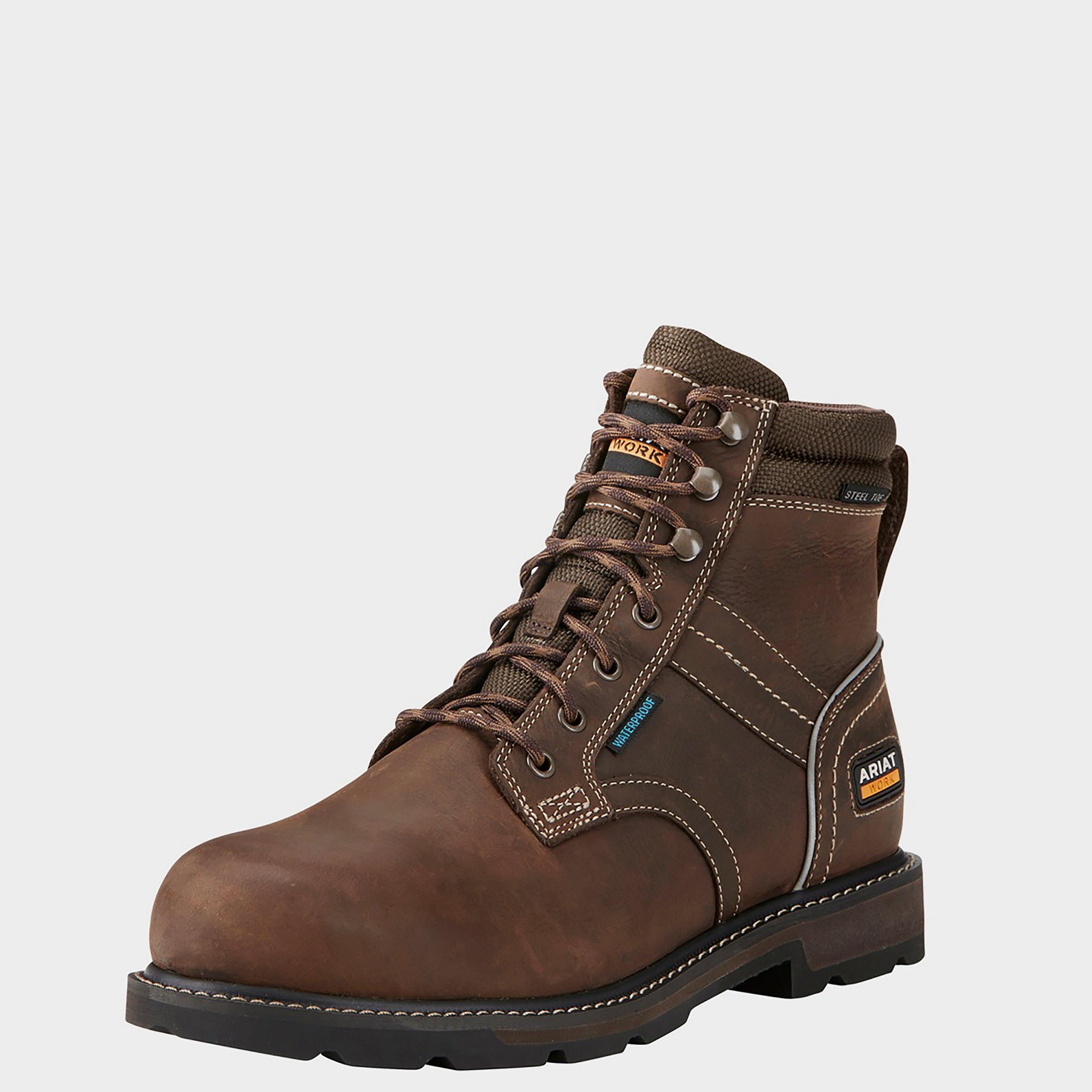 Men’s Groundbreaker 6" Lace Steel Toe Waterproof Work Boot