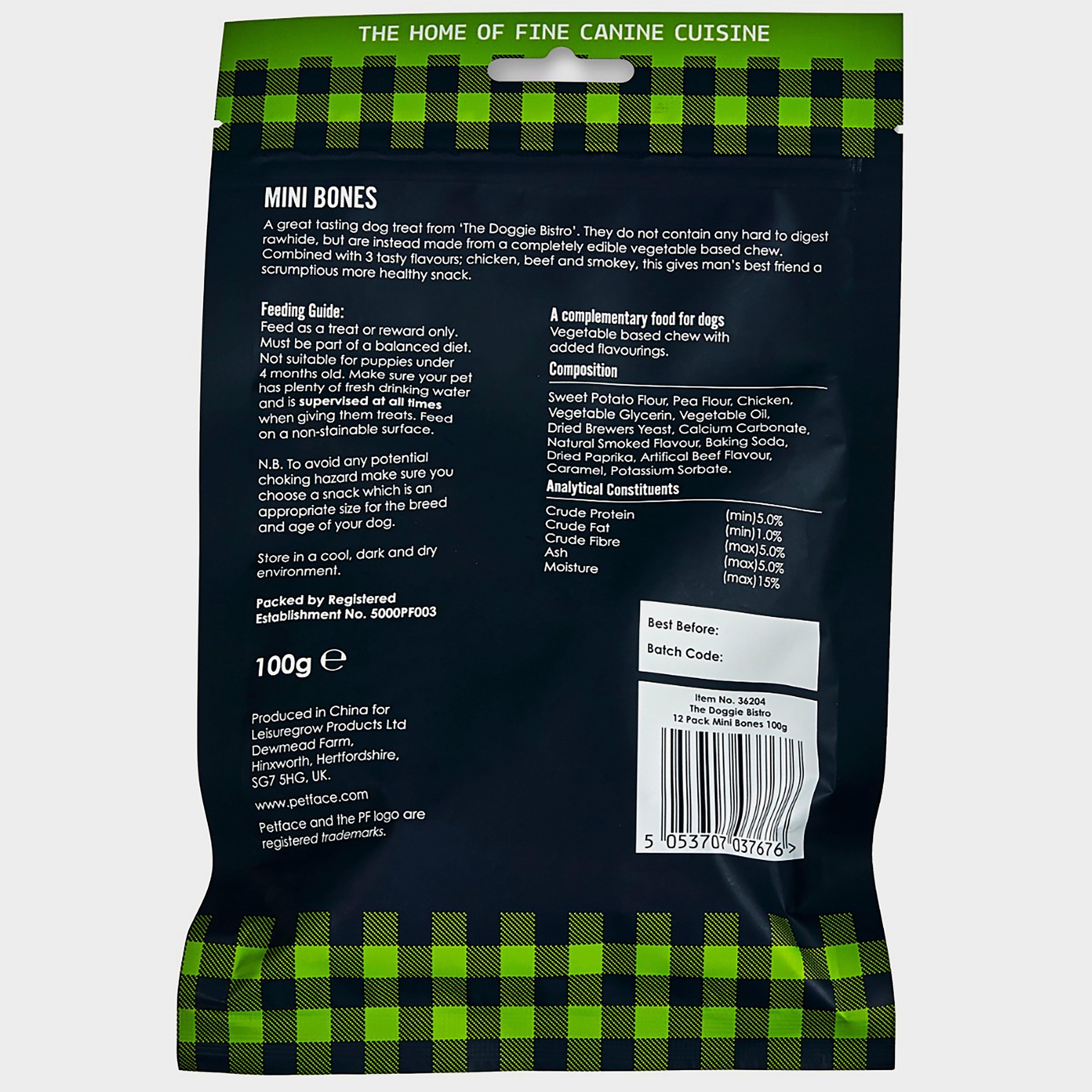 Dogue Bistro Mini Bones 12 Pack