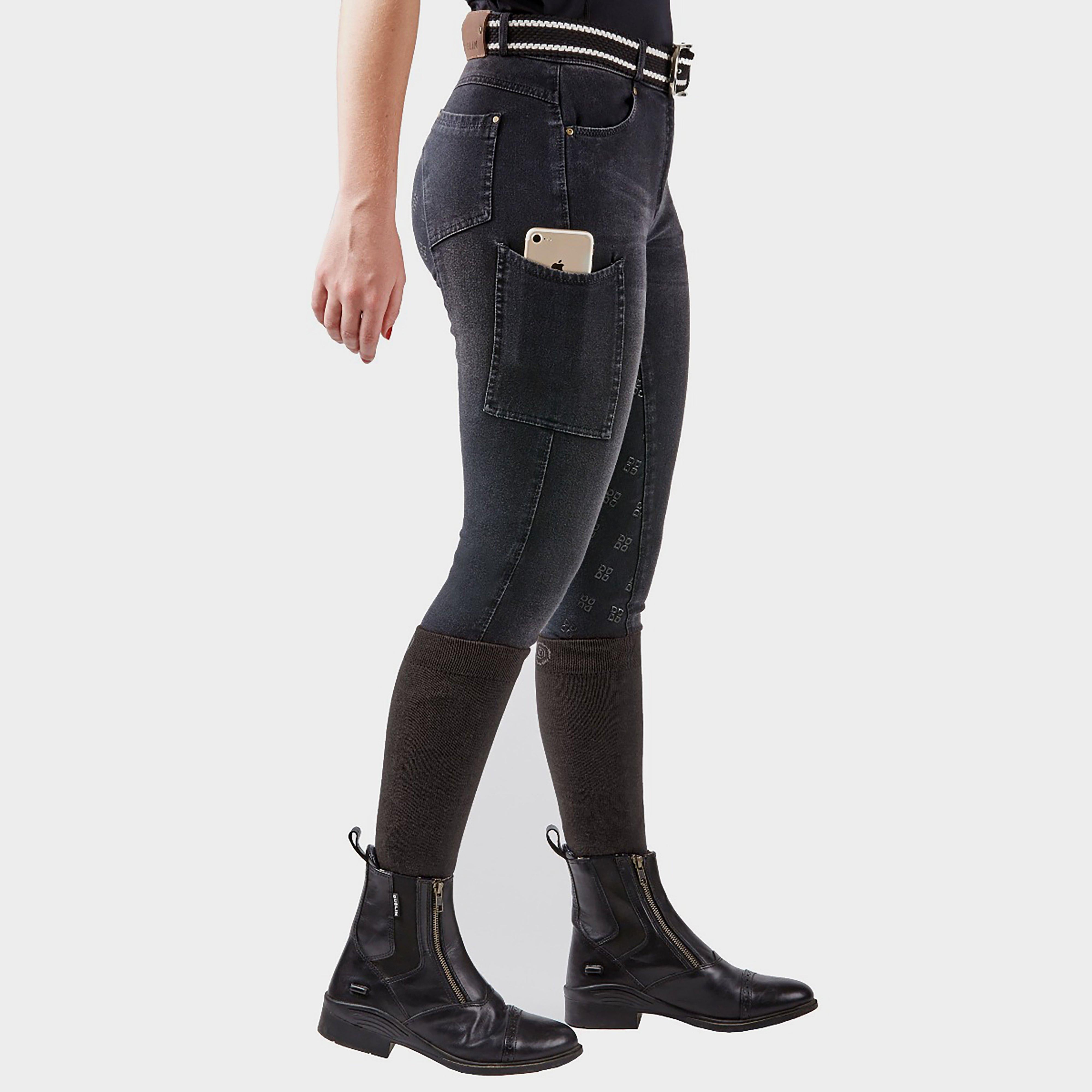 Women's Shona Full Grip Silicone Denim Breeches