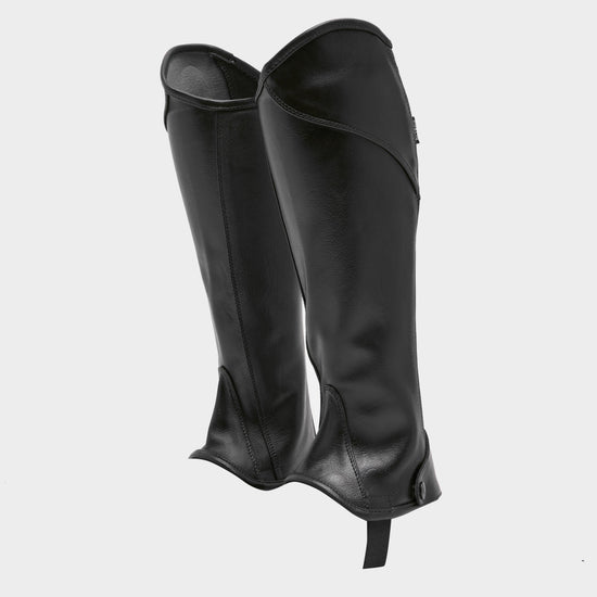 Childs Stretch Fit Half Chaps Black