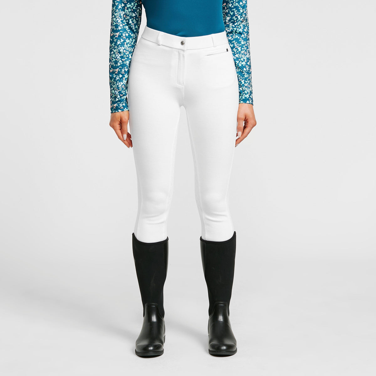Women's Momentum Supa-Fit Gel Full Seat Zip Up Jodhpurs
