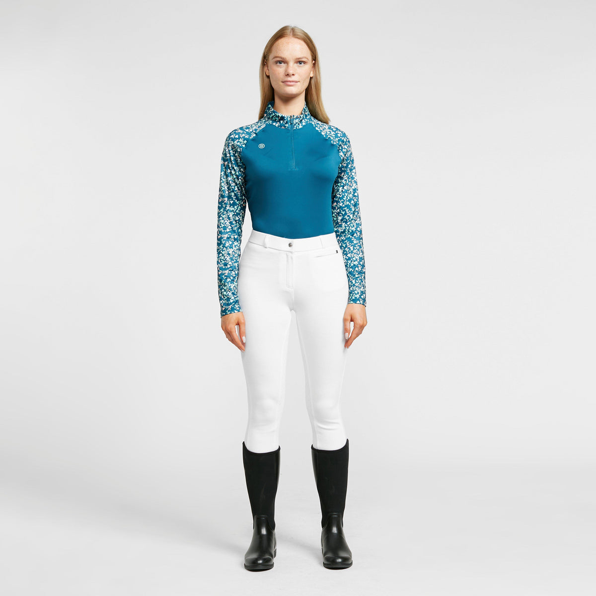 Women's Momentum Supa-Fit Gel Full Seat Zip Up Jodhpurs