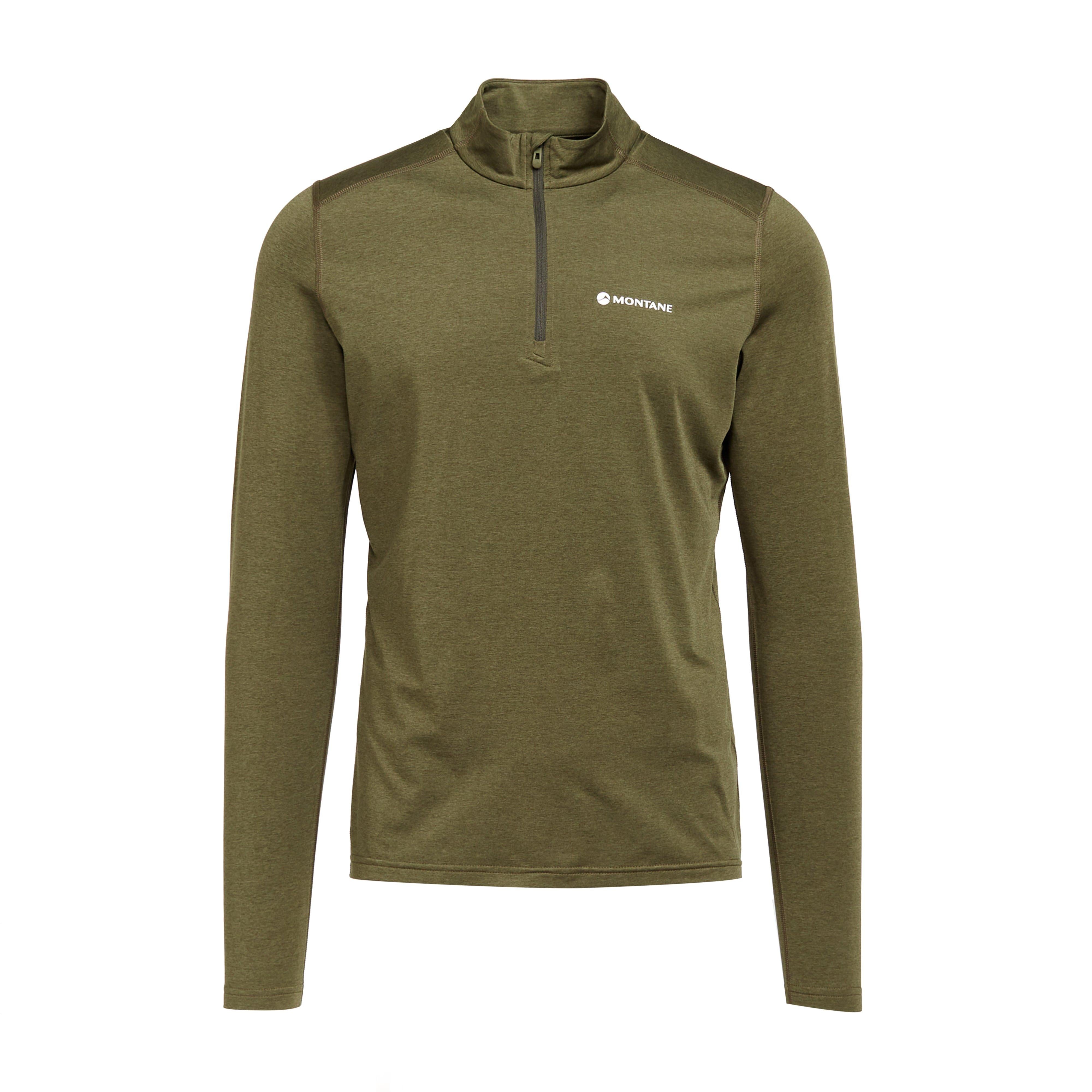 Men's Dart Thermal Zip-neck Top