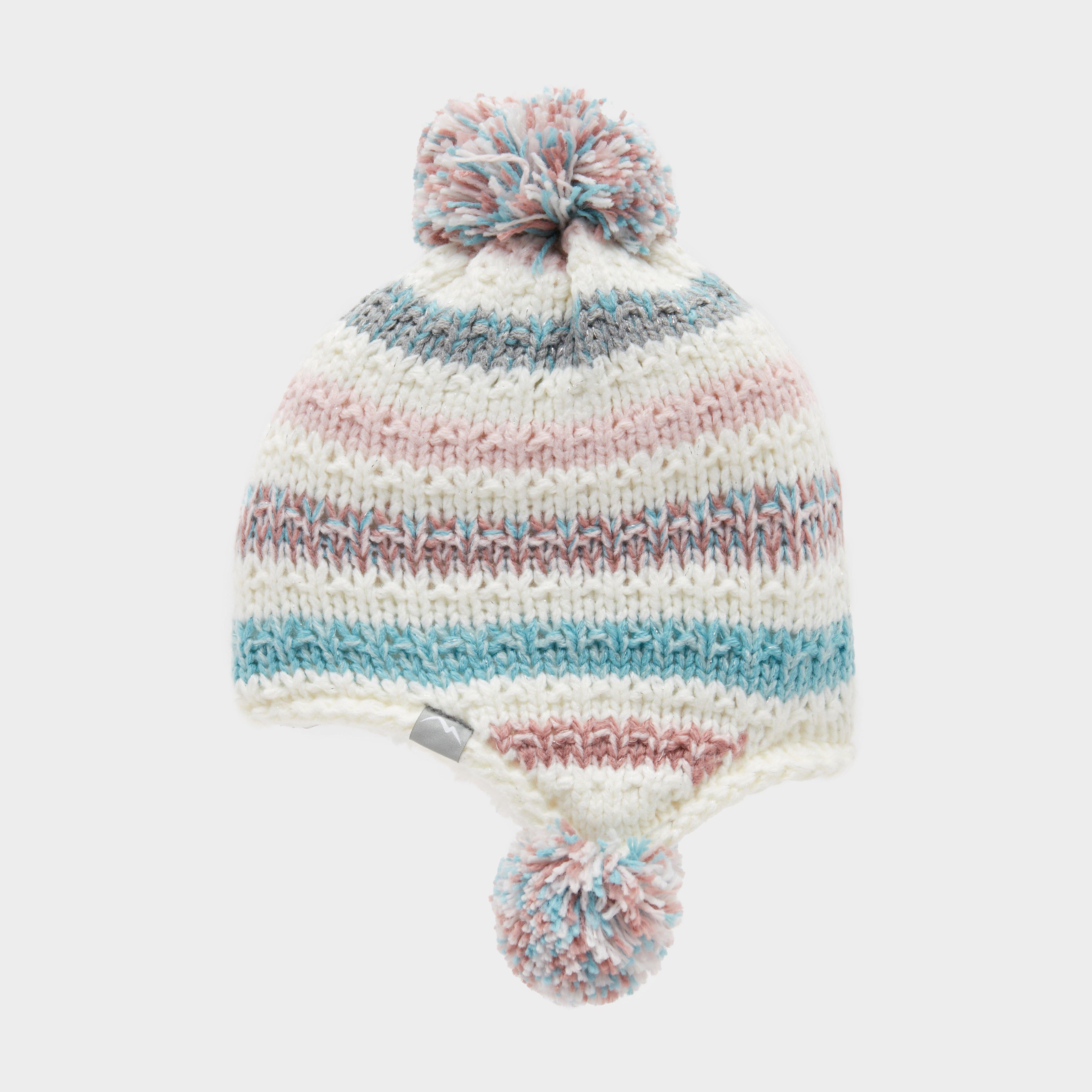 Kids Knitted Pom Hat Multi
