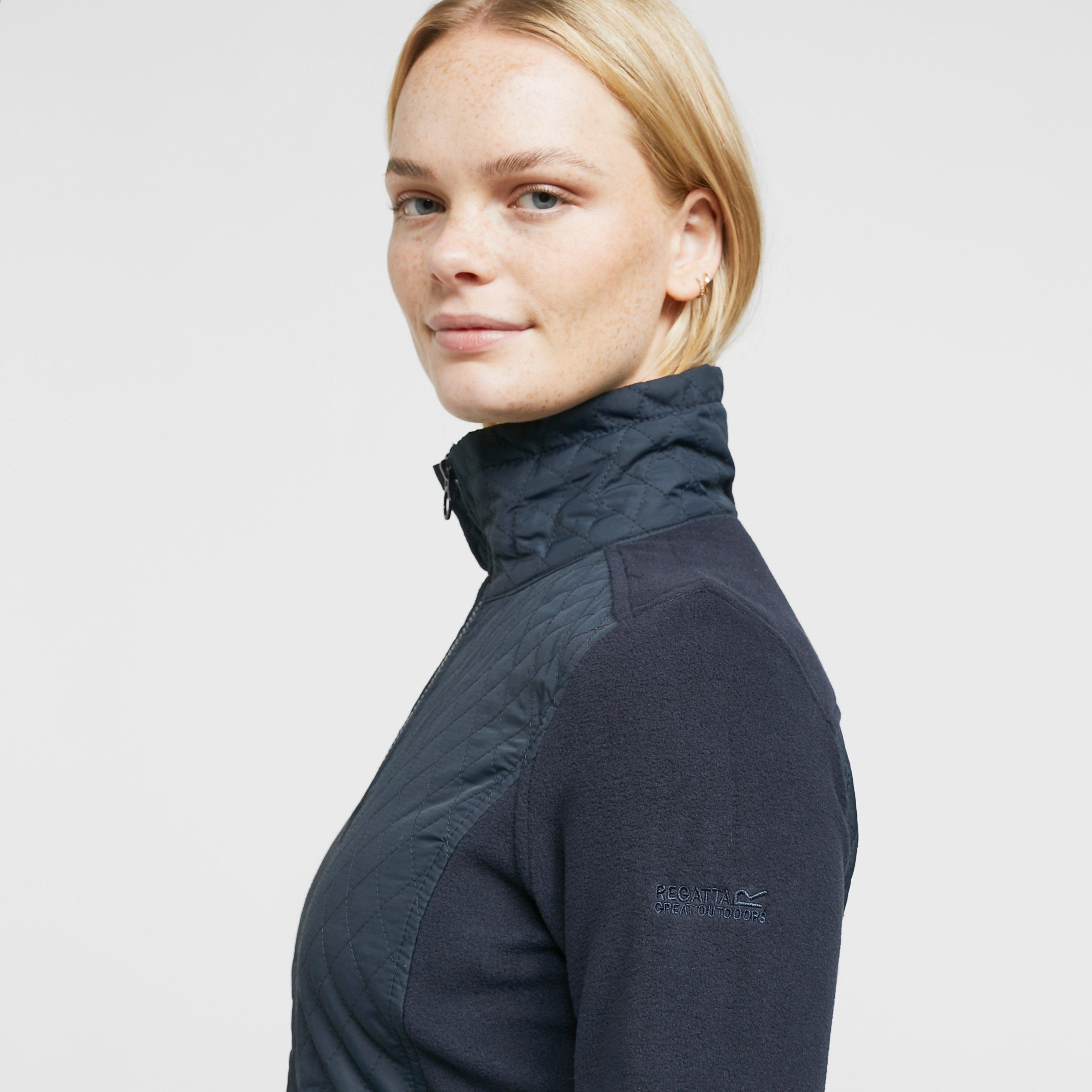Women's Charlene Full Zip Quilted Fleece Jacket