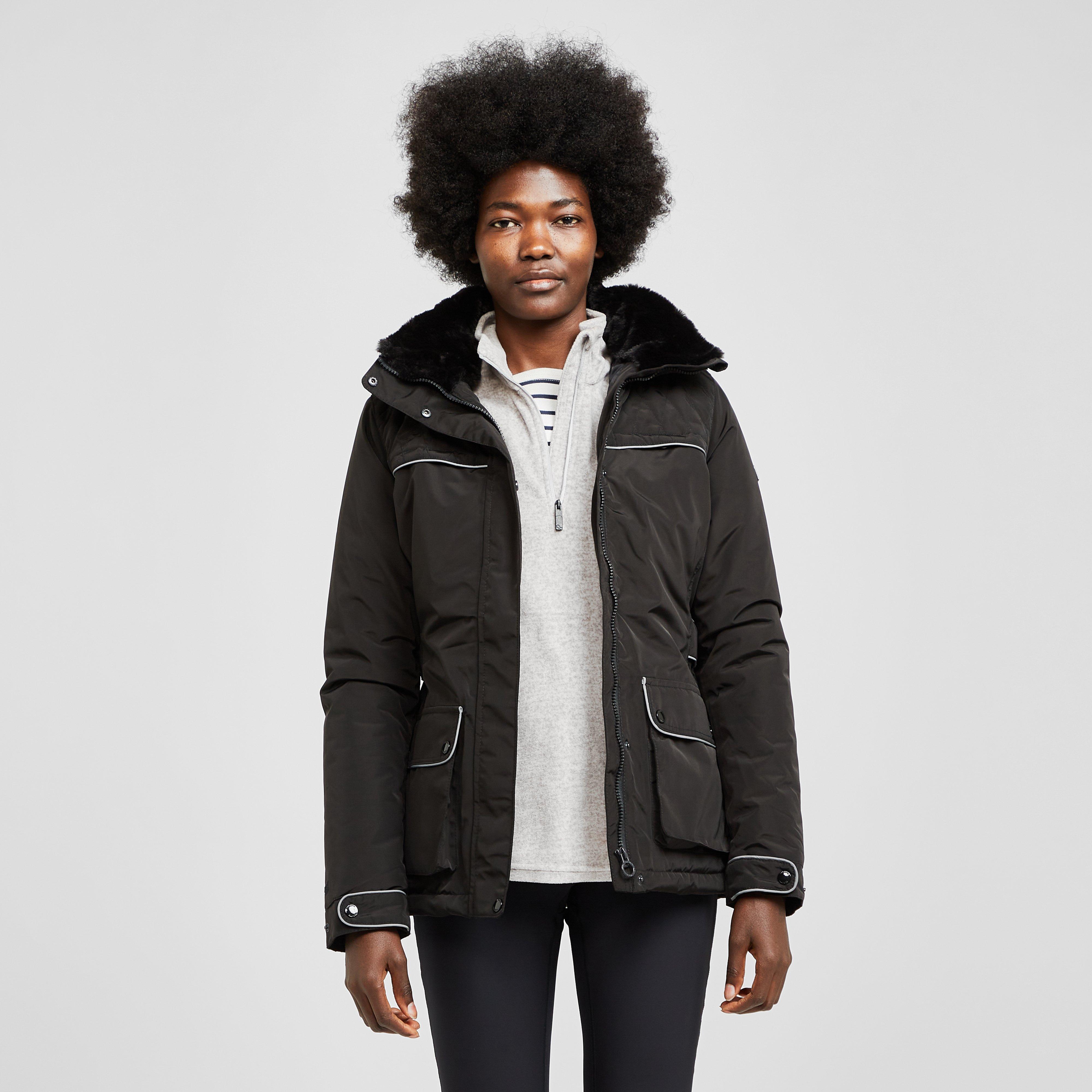 Womens Linnette Waterproof Insulated Jacket Black