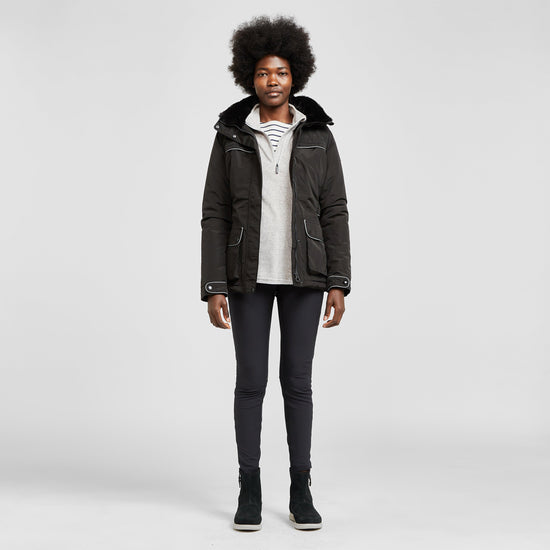 Womens Linnette Waterproof Insulated Jacket Black