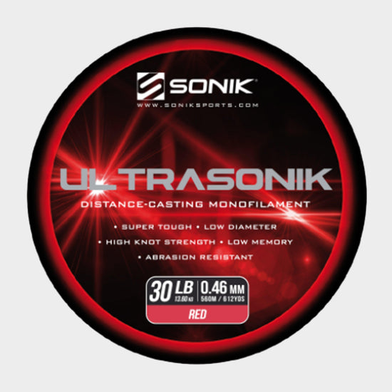 UltraSonik Salt Mono 30lb 560m Red