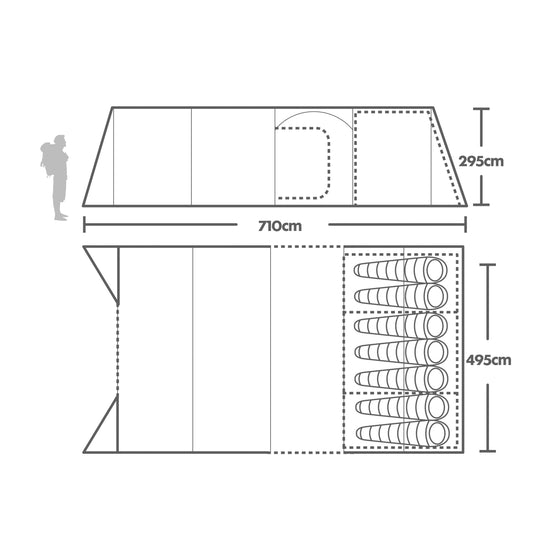 Freedom 7 Nightfall Air Tent