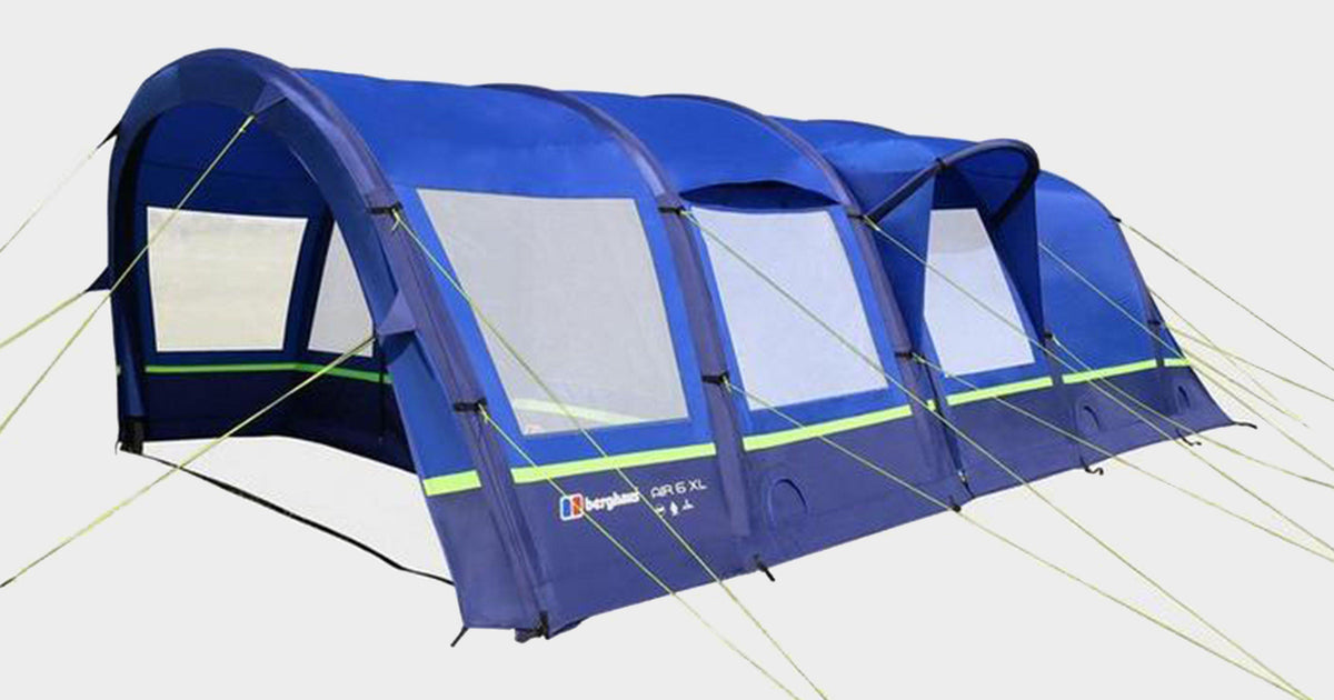 Blue Berghaus Air 6.1 XL Nightfall Tent – GO Outdoors