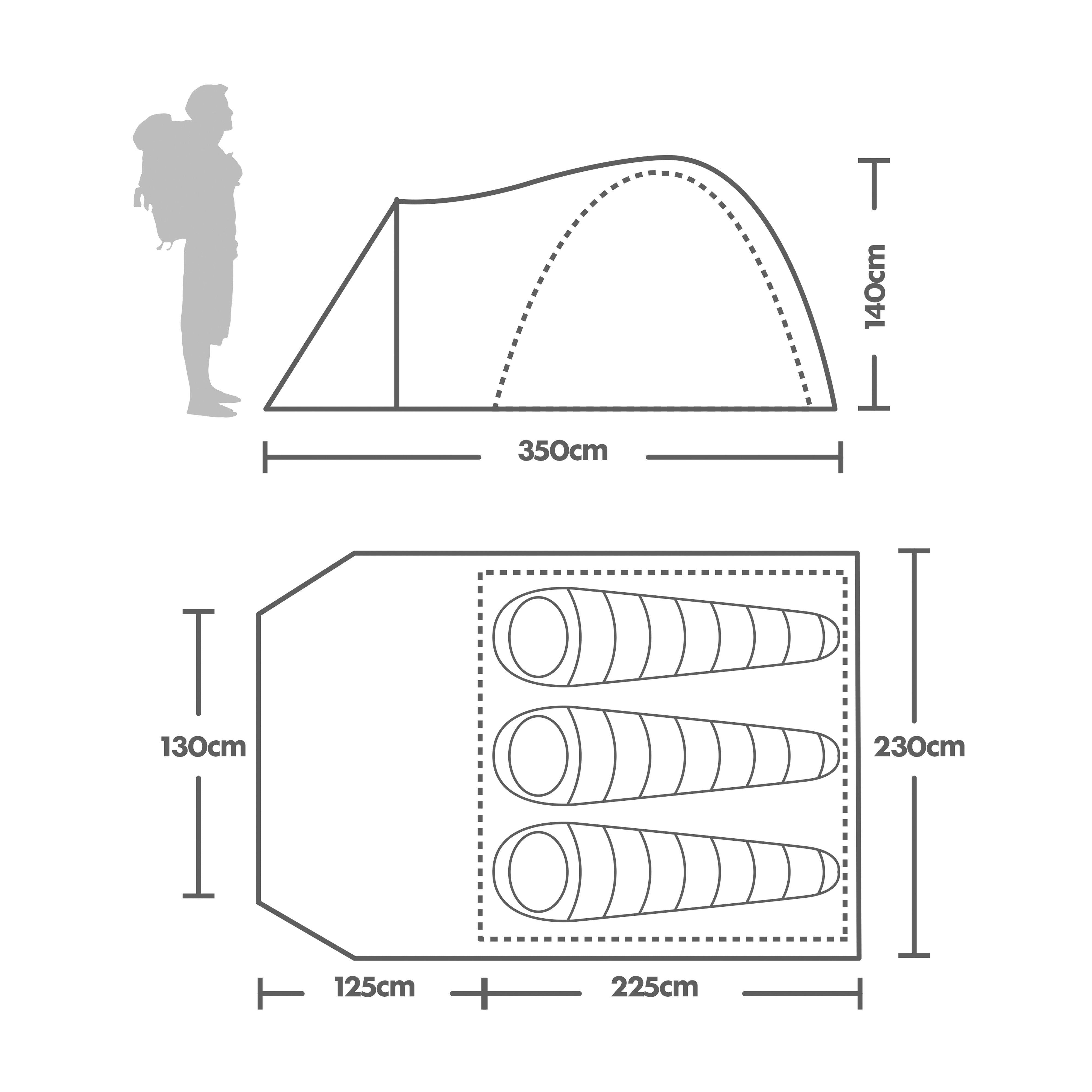 Avon 3 DLX Nightfall Tent