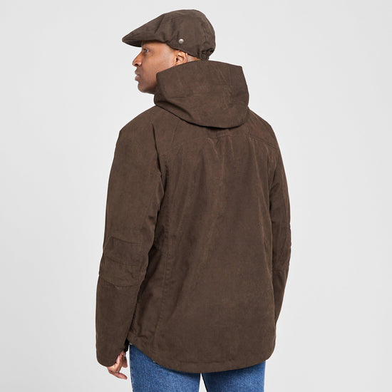 Mens Struther Waterproof Zip Jacket Dark Green