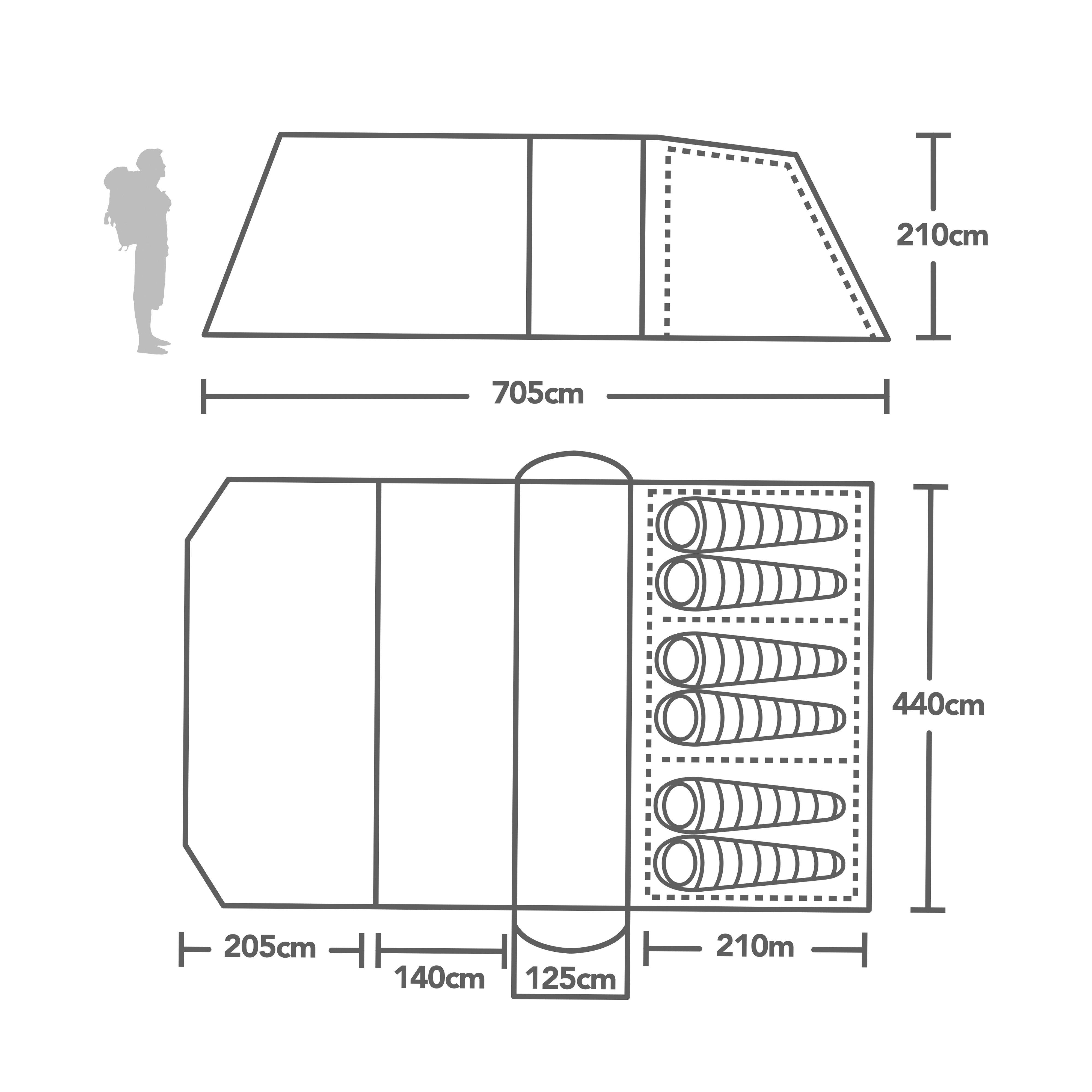 Alderley Air 650XL Tent