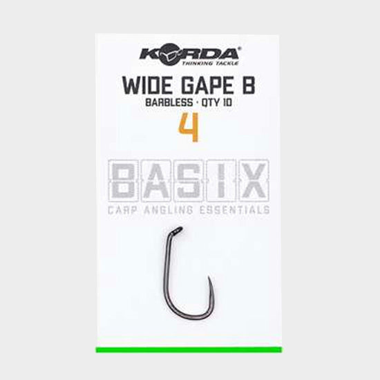 Basix Wide Gape Size 4 Barbless