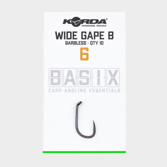 Basix Wide Gape Hook Barbless Size 6