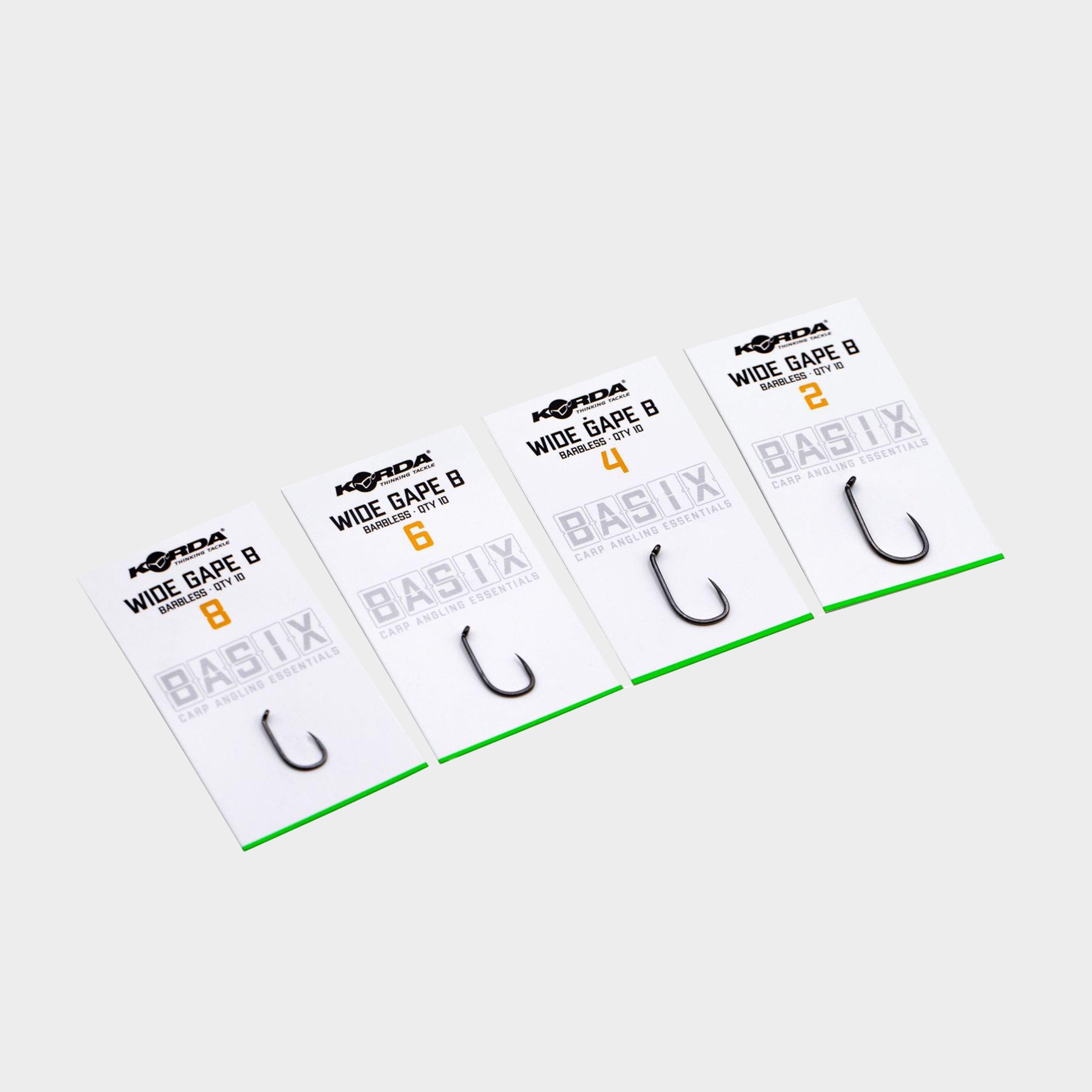 Basix Wide Gape Hook Barbless Size 8