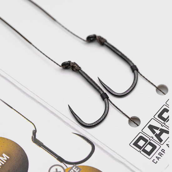 Basix Hair Rigs Wide Gape Barbless Size 4