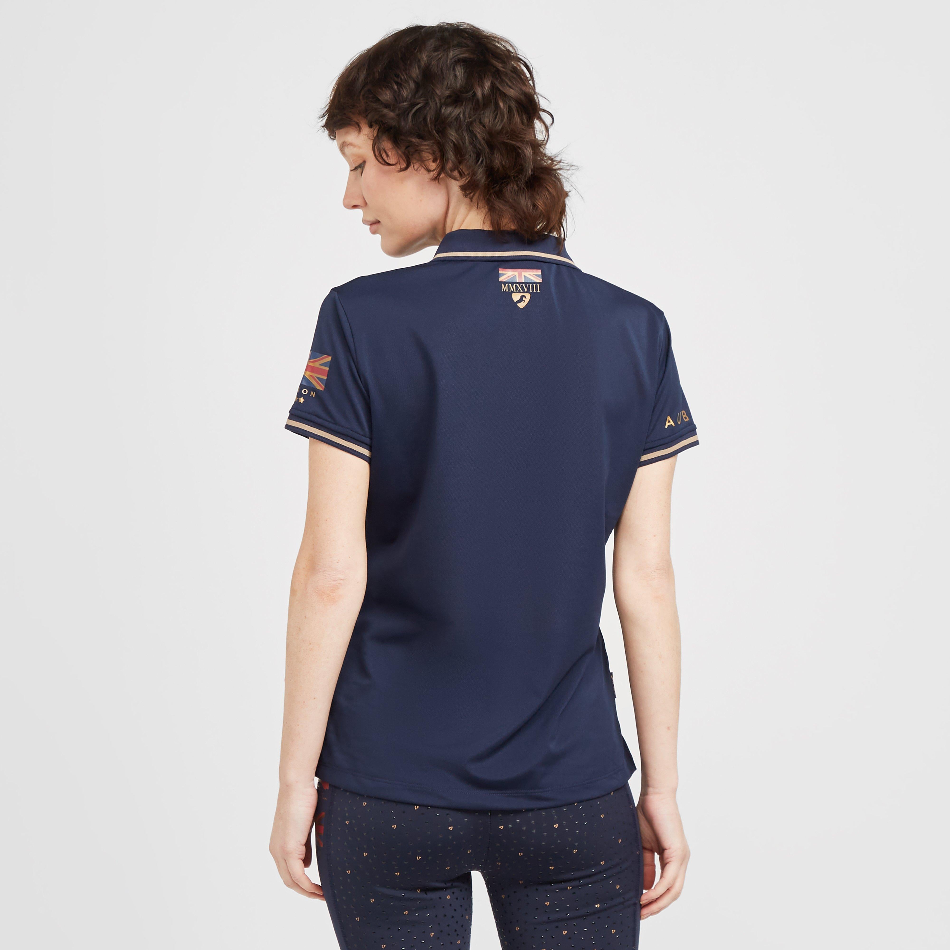 Ladies Team Tech Polo Shirt Navy