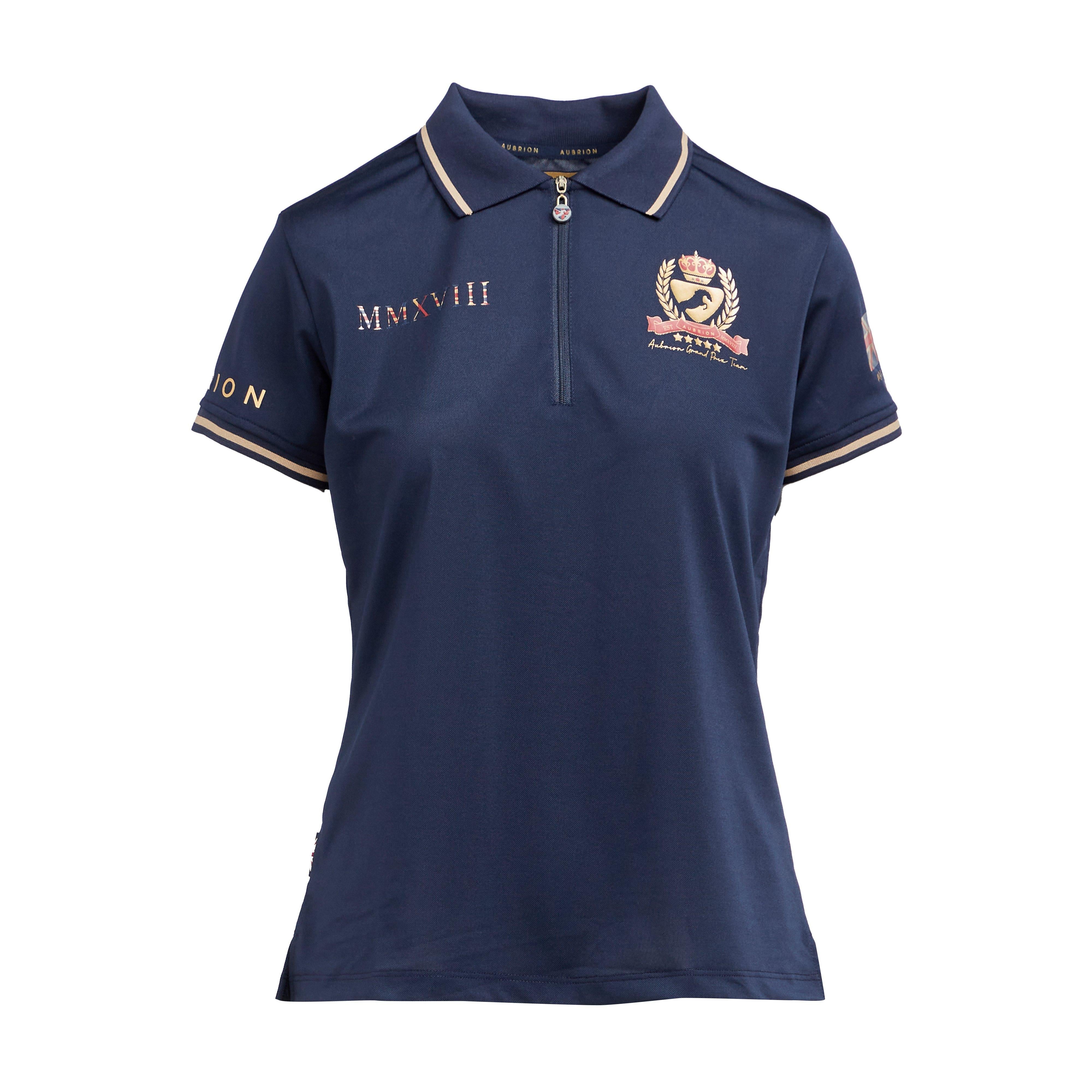 Ladies Team Tech Polo Shirt Navy