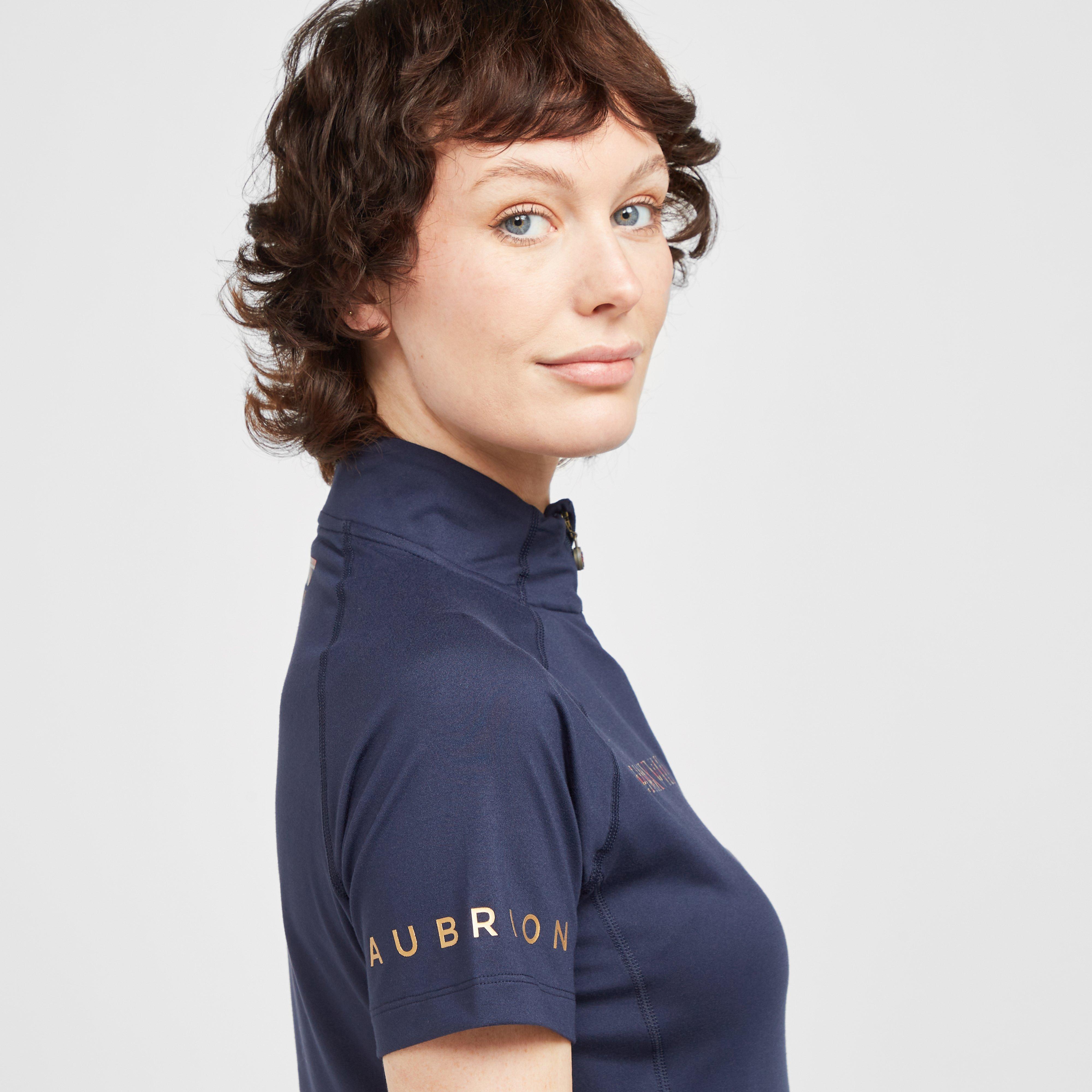 Ladies Team Short Sleeve Base Layer Navy