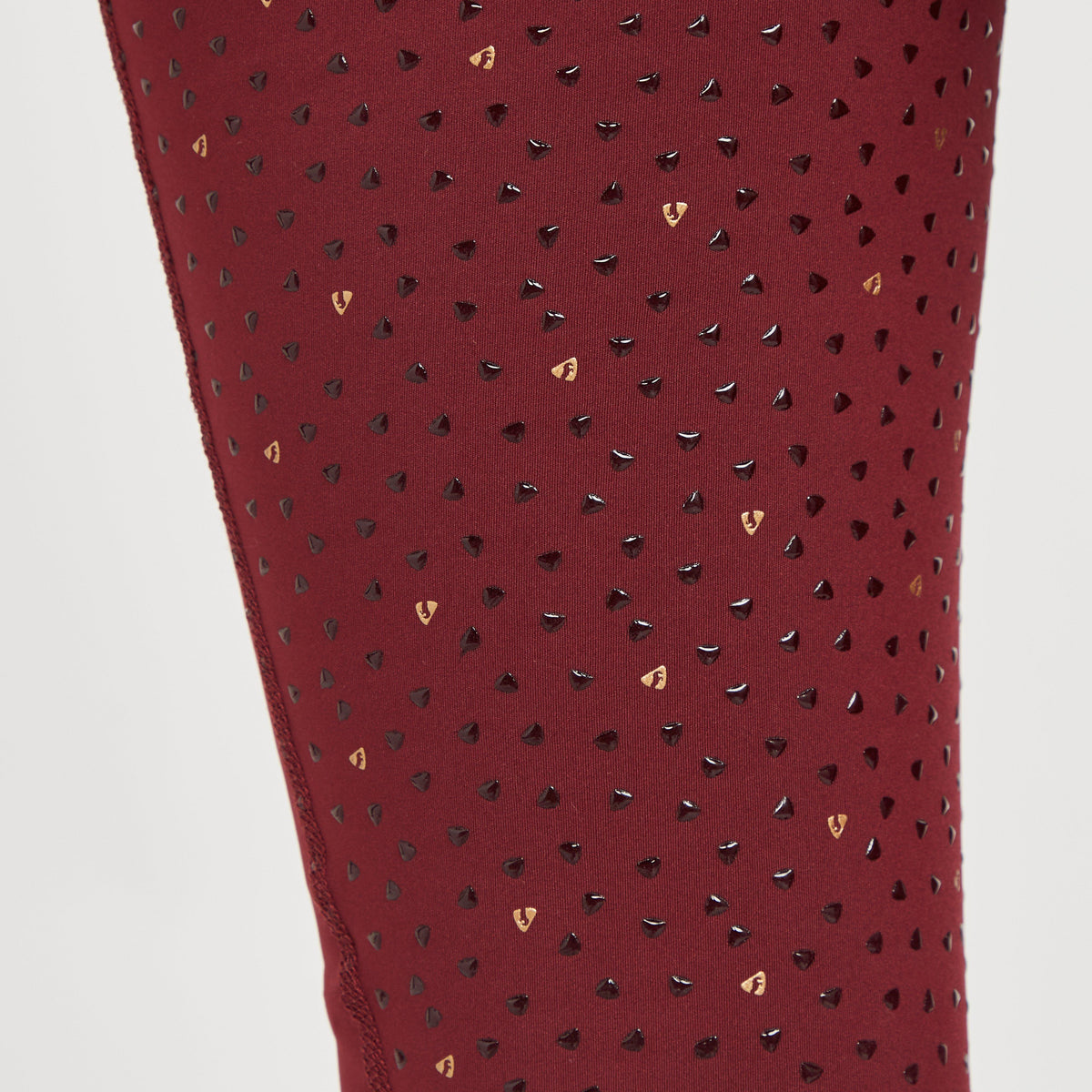 Women's Team Riding Tights Burgundy