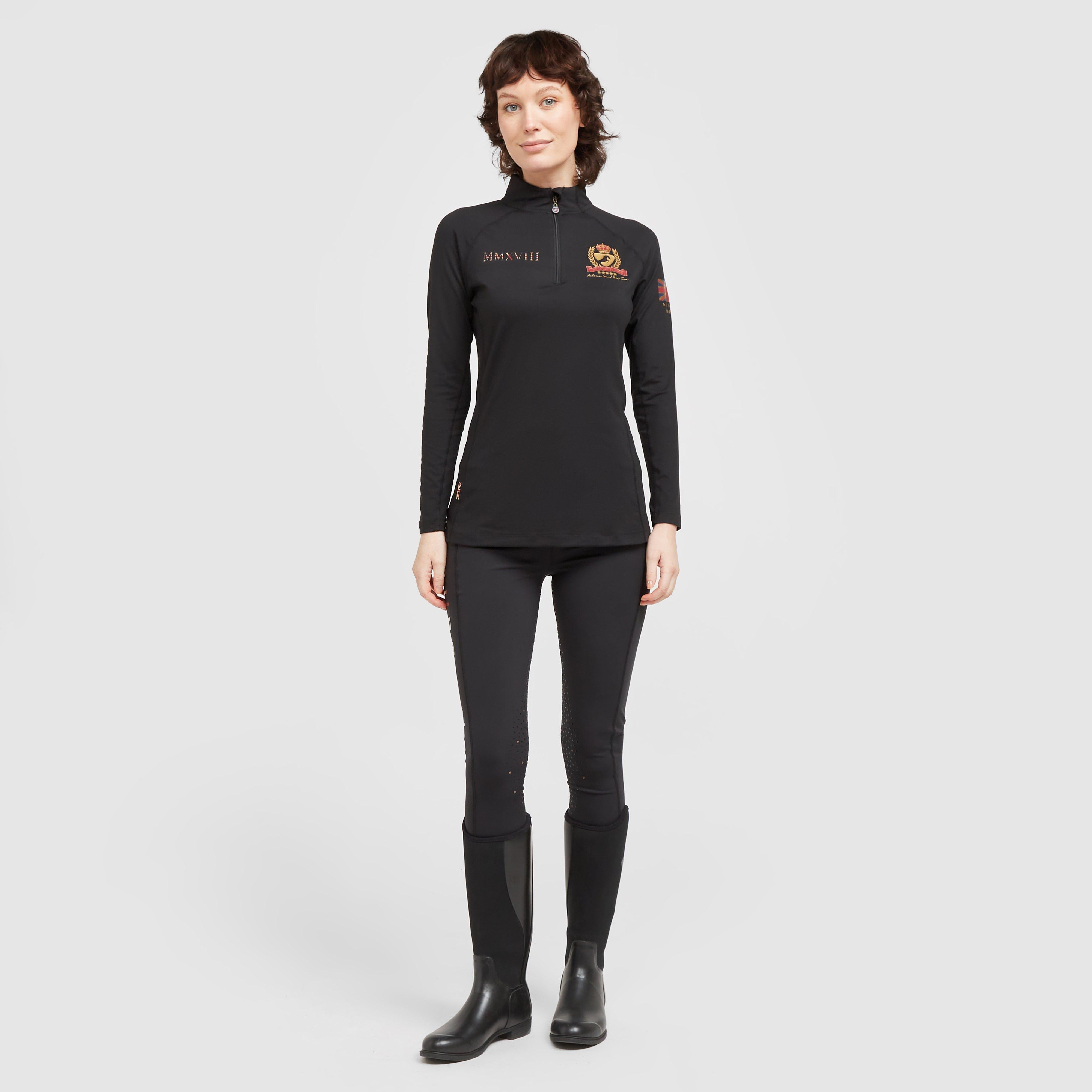 Ladies Team Long Sleeve Base Layer Black