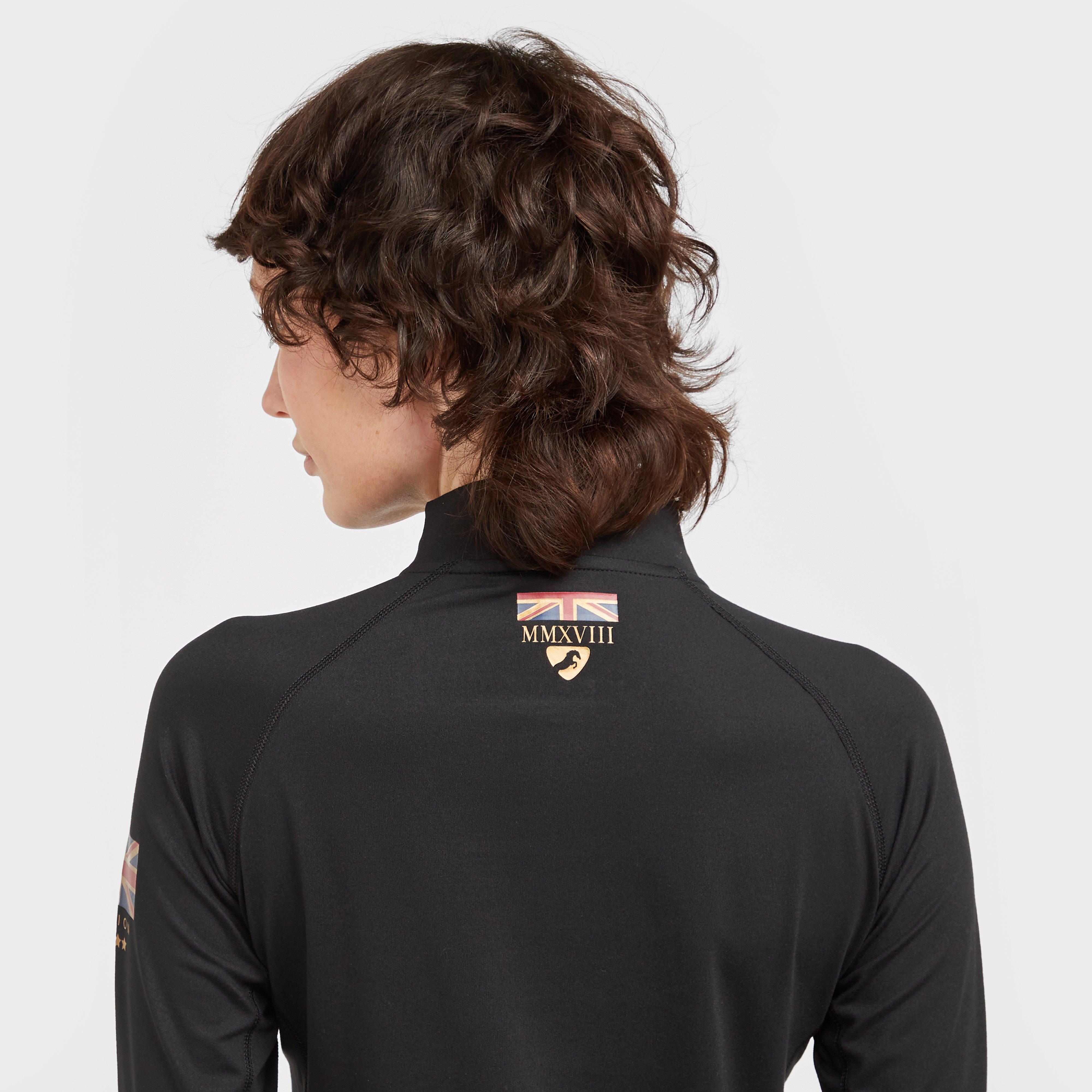 Ladies Team Long Sleeve Base Layer Black